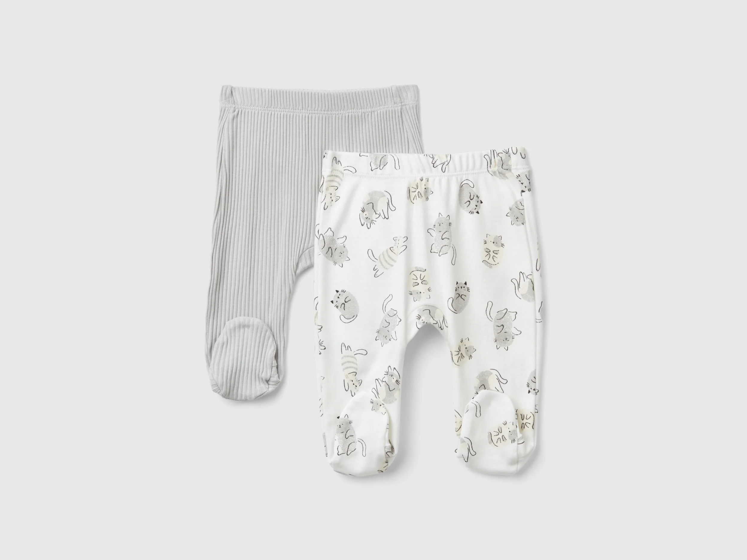 Due pantaloni in cotone bio