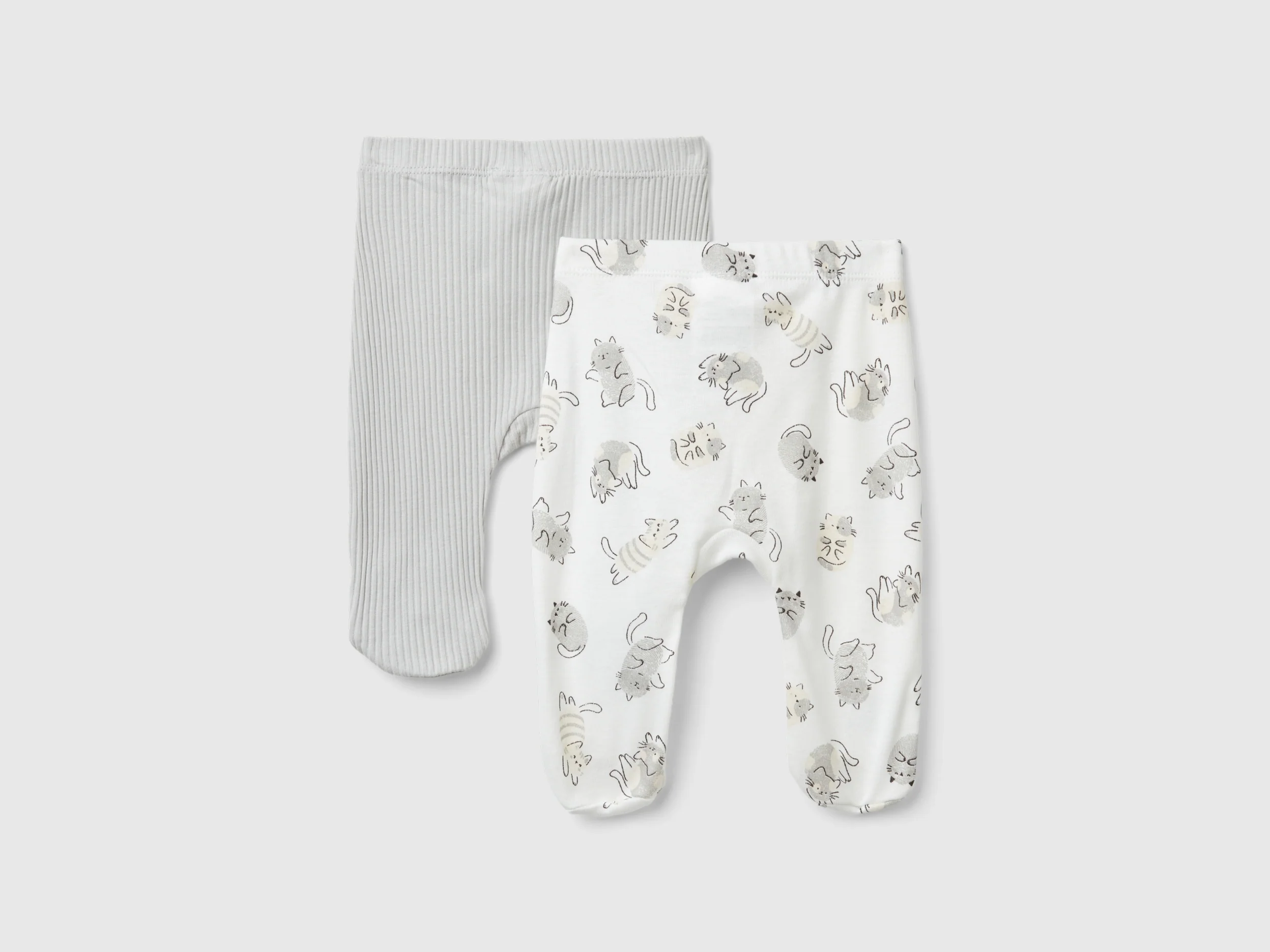 Due pantaloni in cotone bio - Image 2