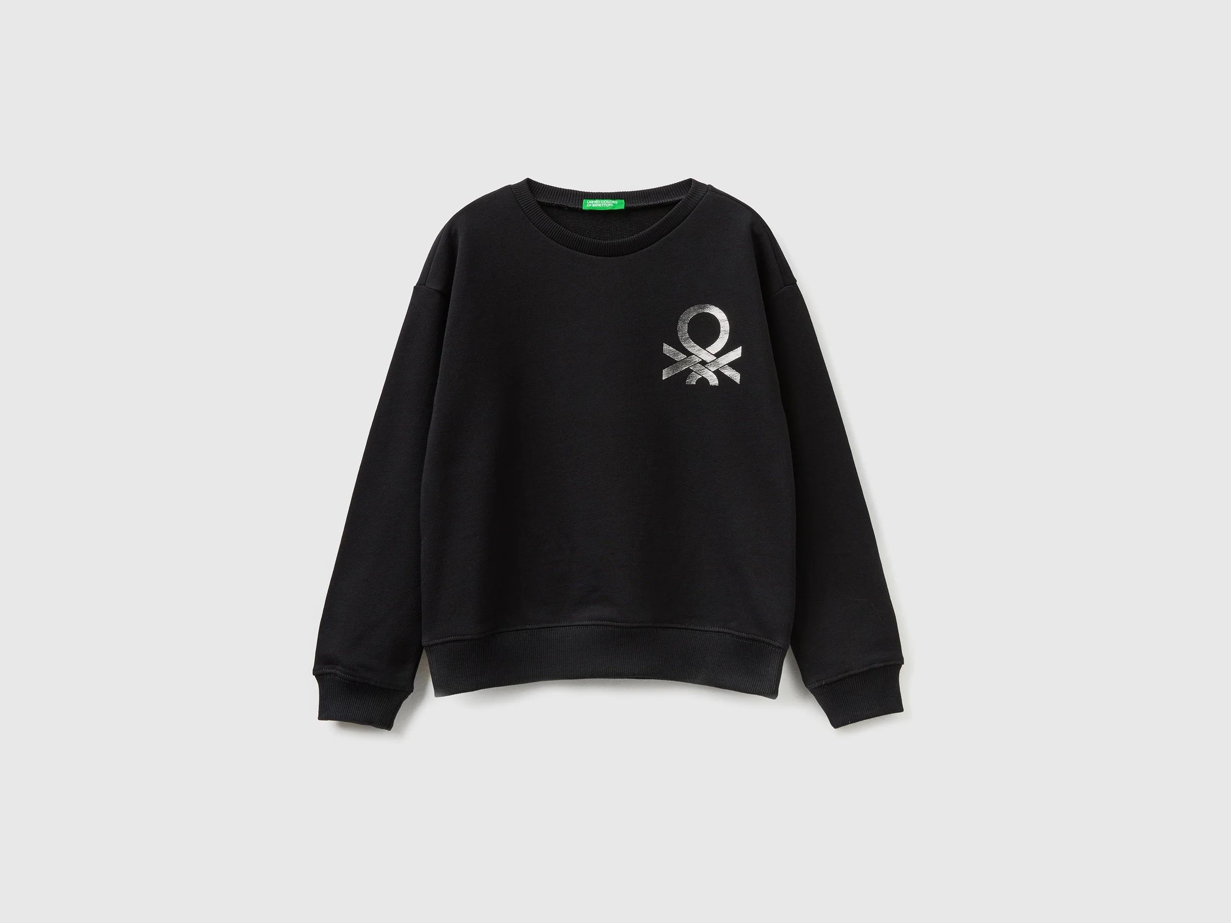 Felpa 100% cotone con logo
