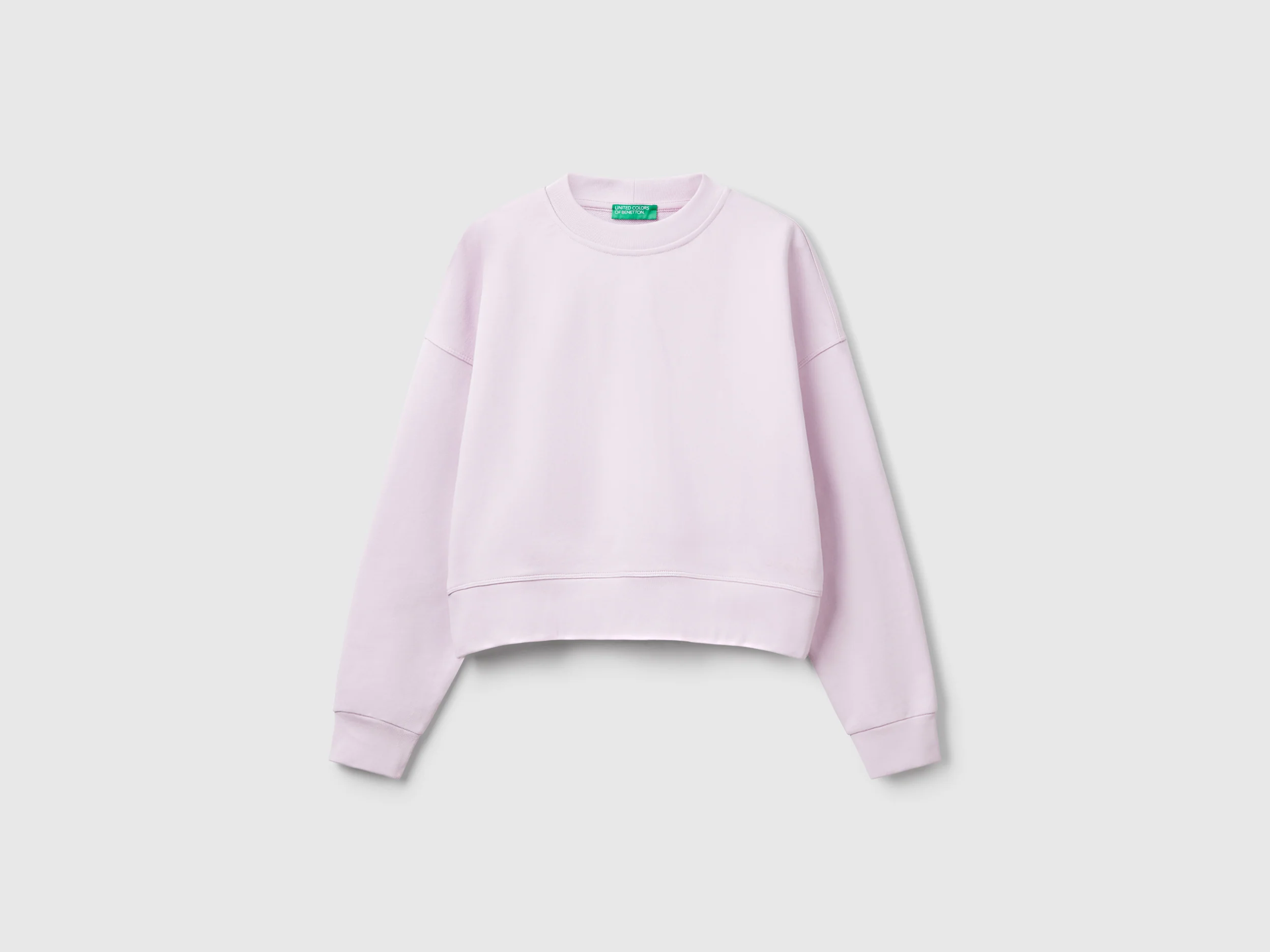 Felpa 100% cotone con stampa logo