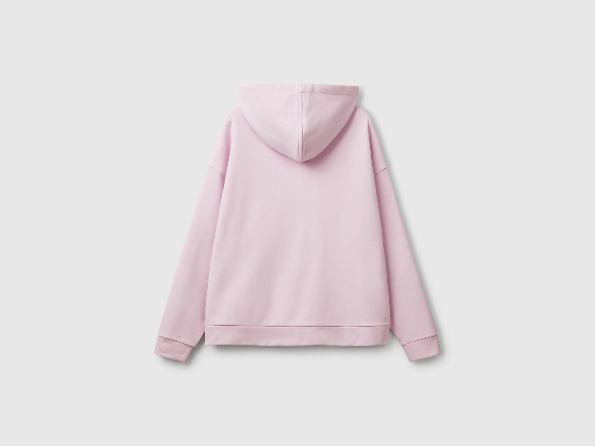 Felpa 100% cotone con zip e cappuccio - Image 2