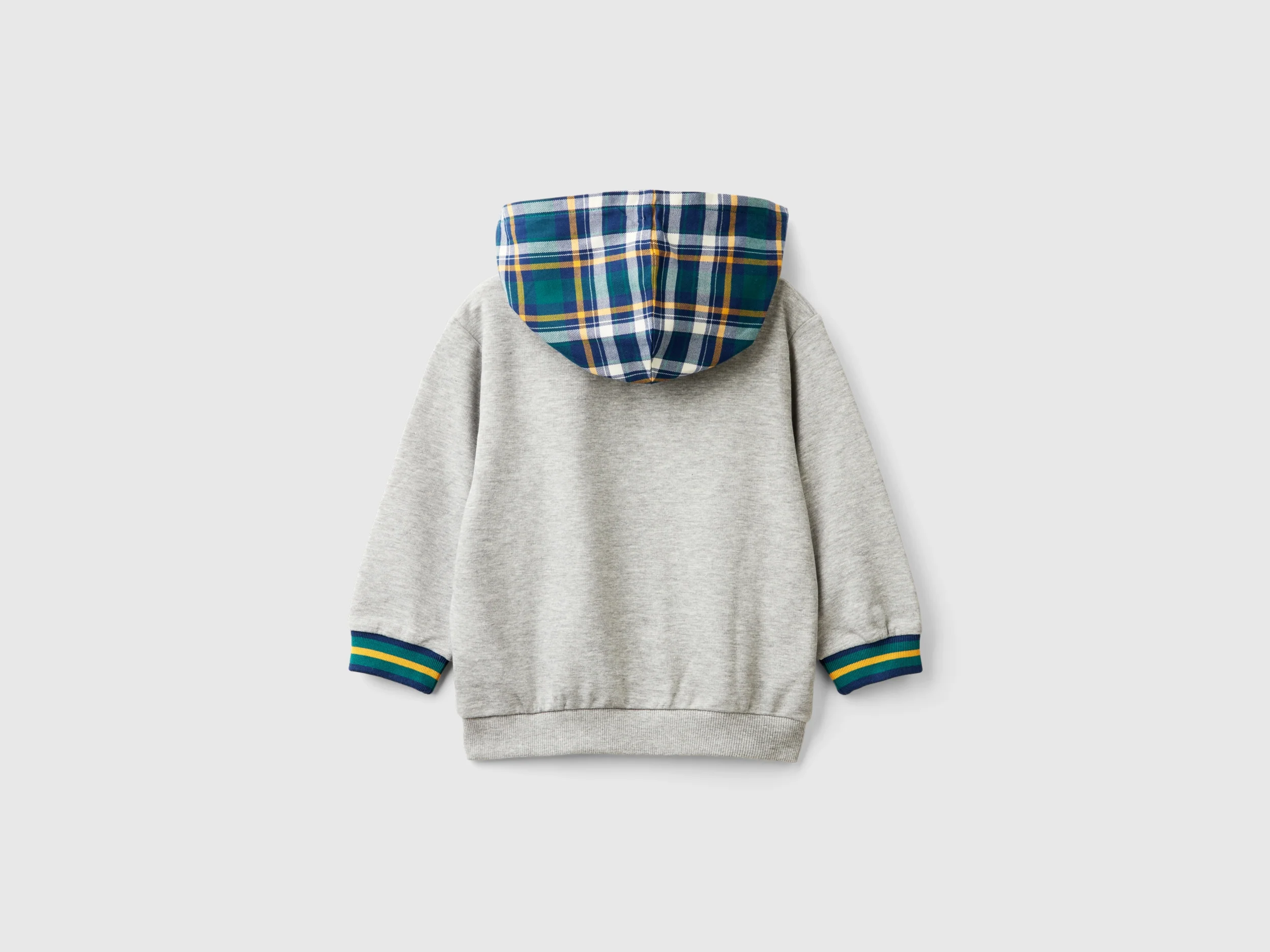Felpa con cappuccio tartan - Image 2