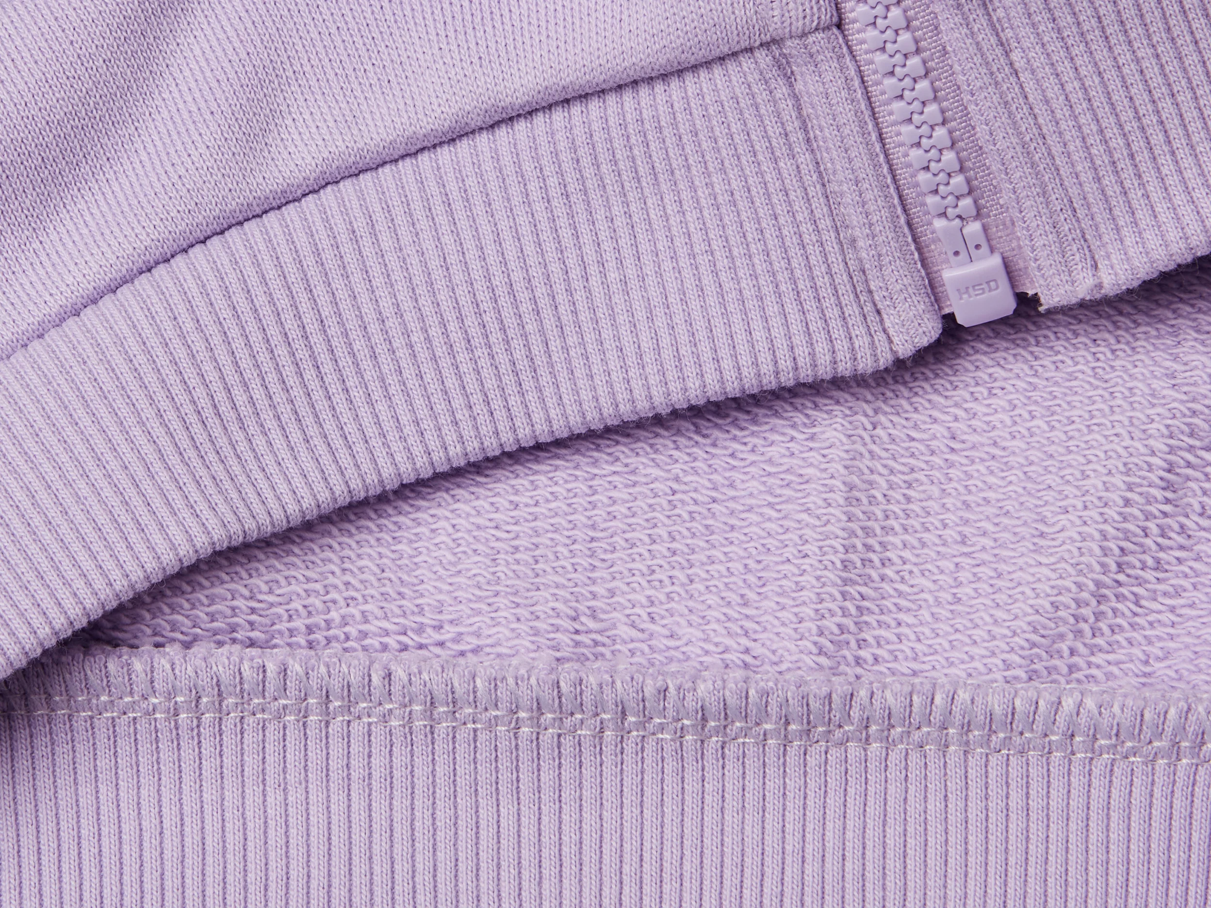 Felpa con zip in cotone - Image 3