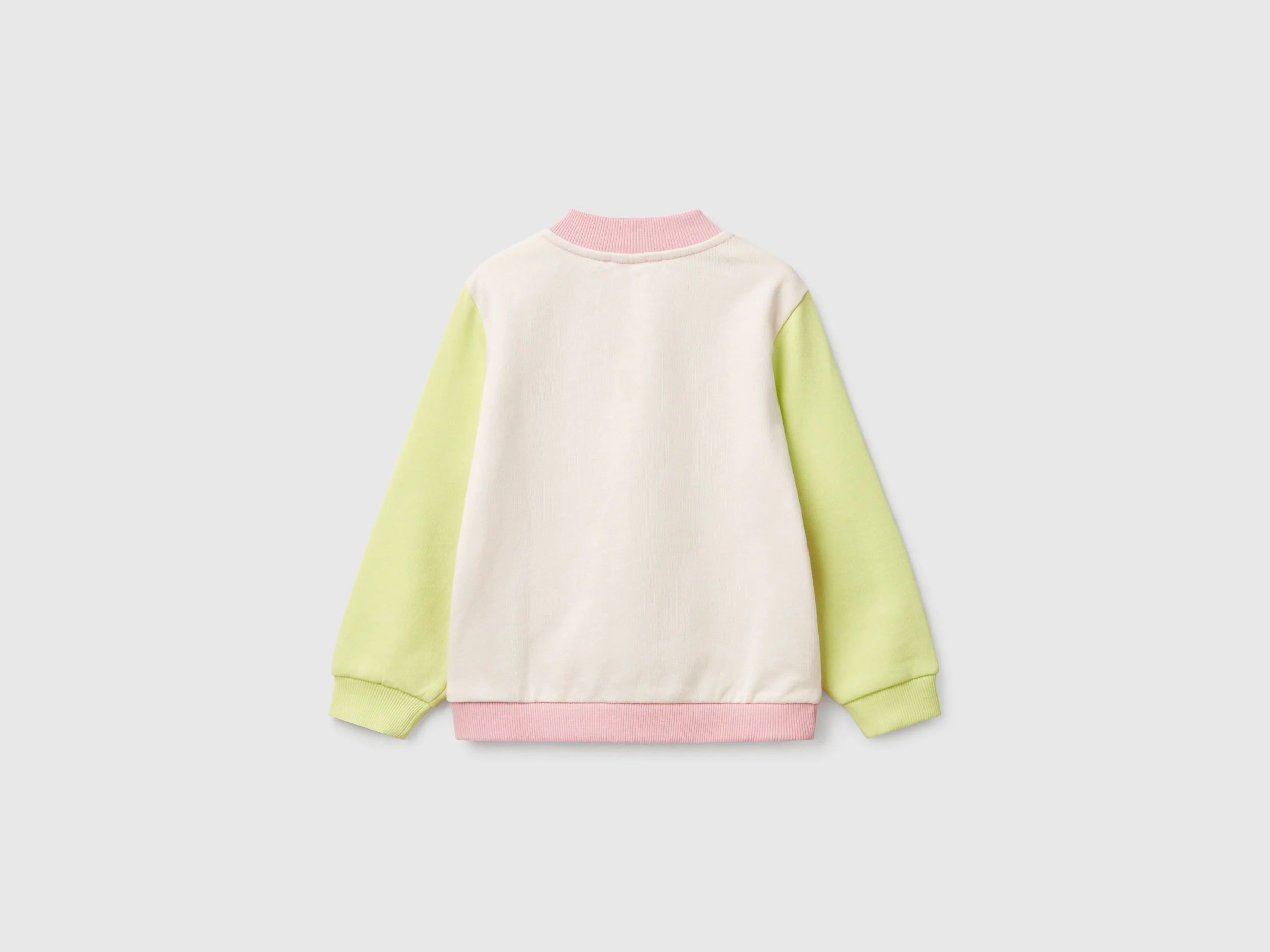 Felpa con zip in cotone - Image 2