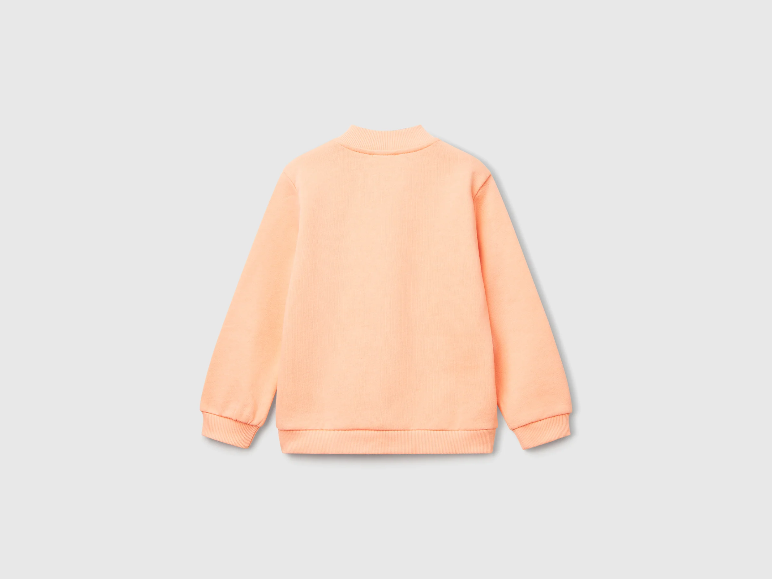 Felpa con zip in cotone - Image 2