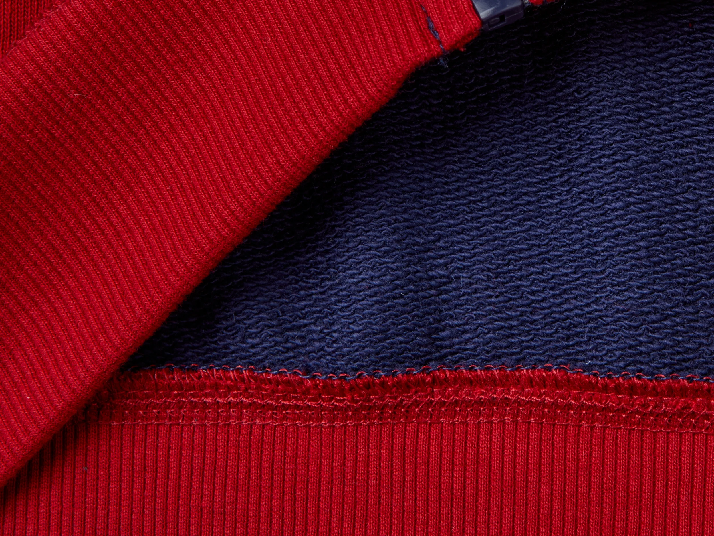 Felpa con zip in puro cotone - Image 3