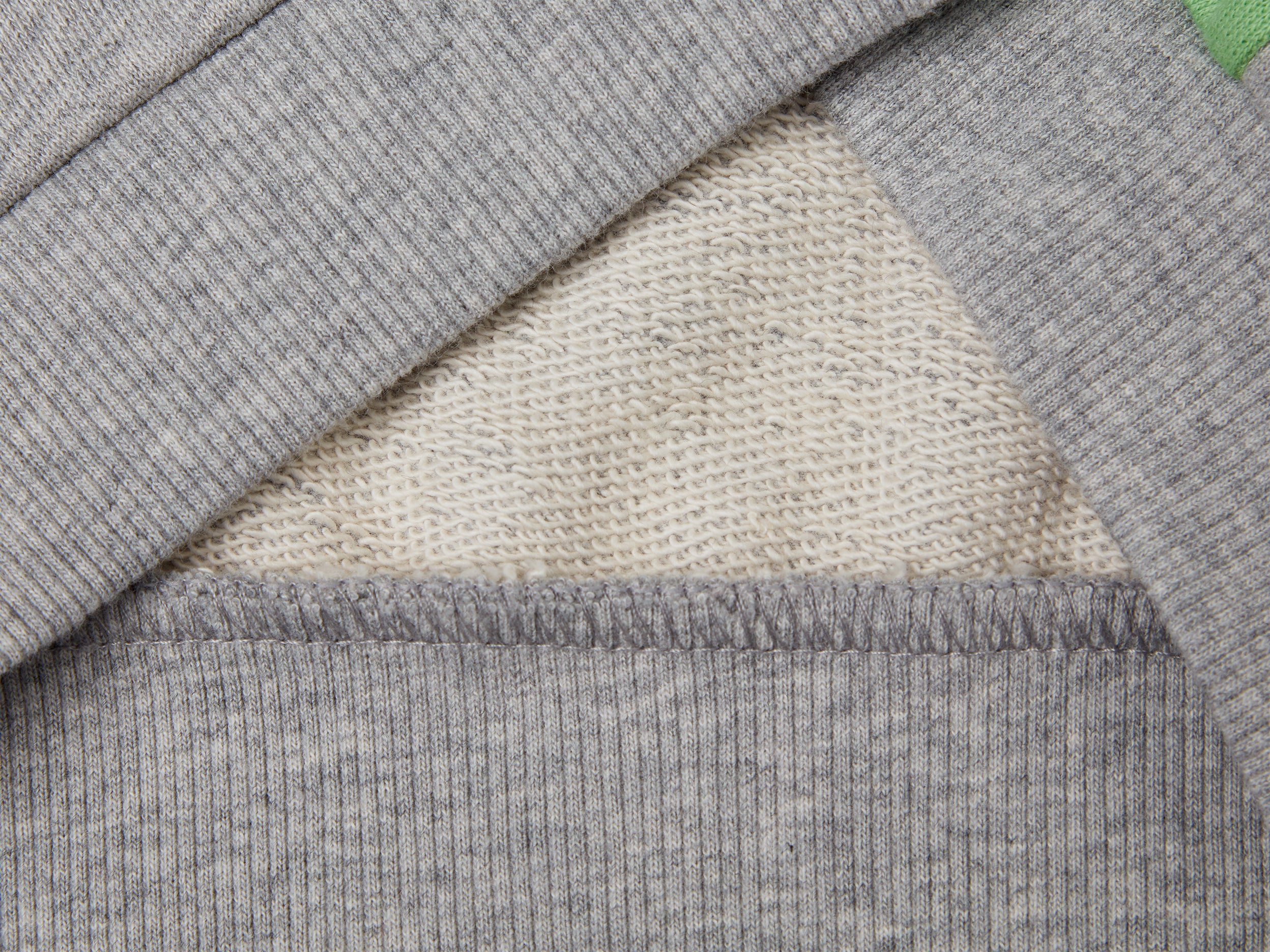 Felpa in cotone con zip - Image 3