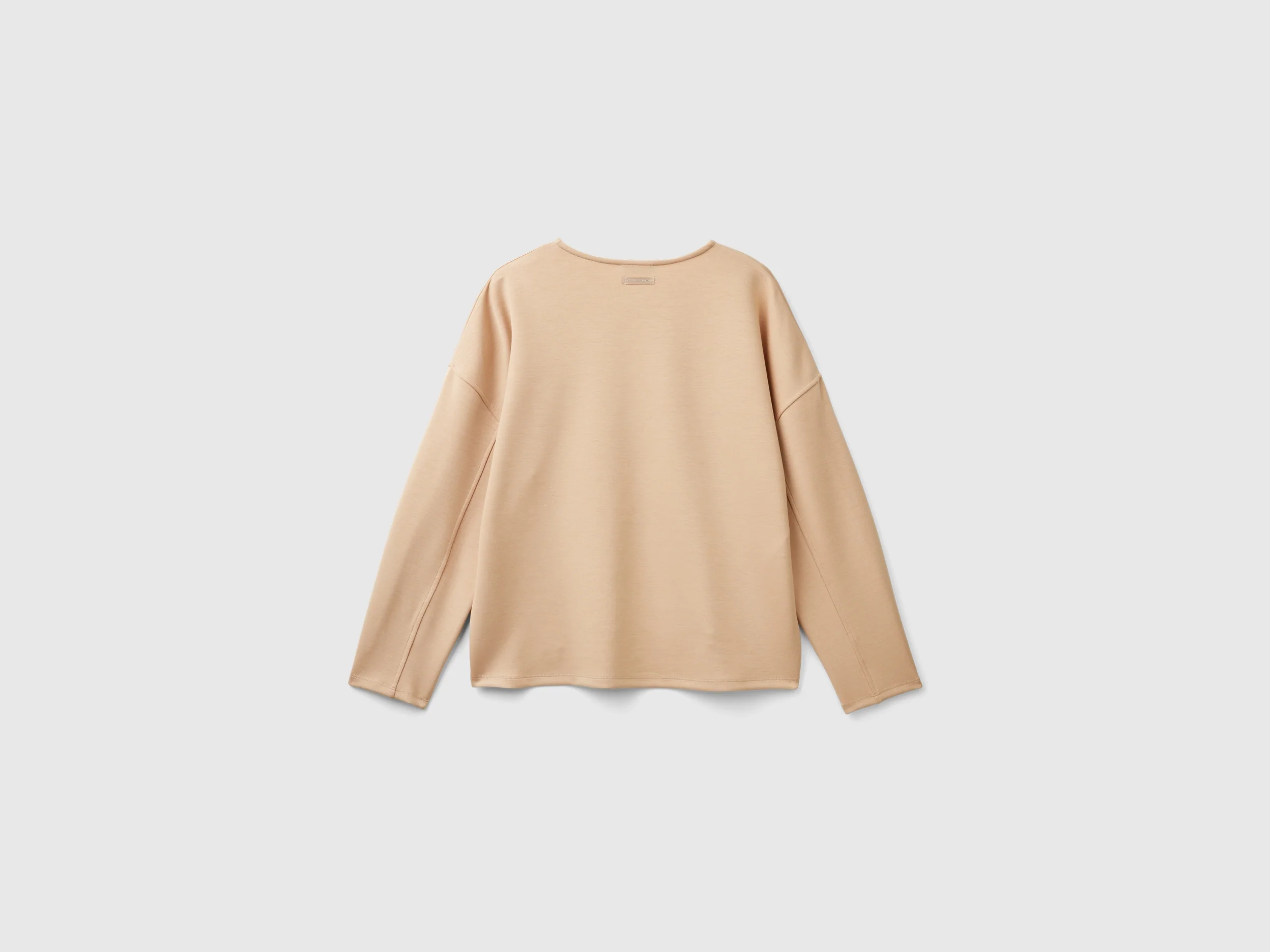 Felpa leggera in misto cotone e Modal - Image 2