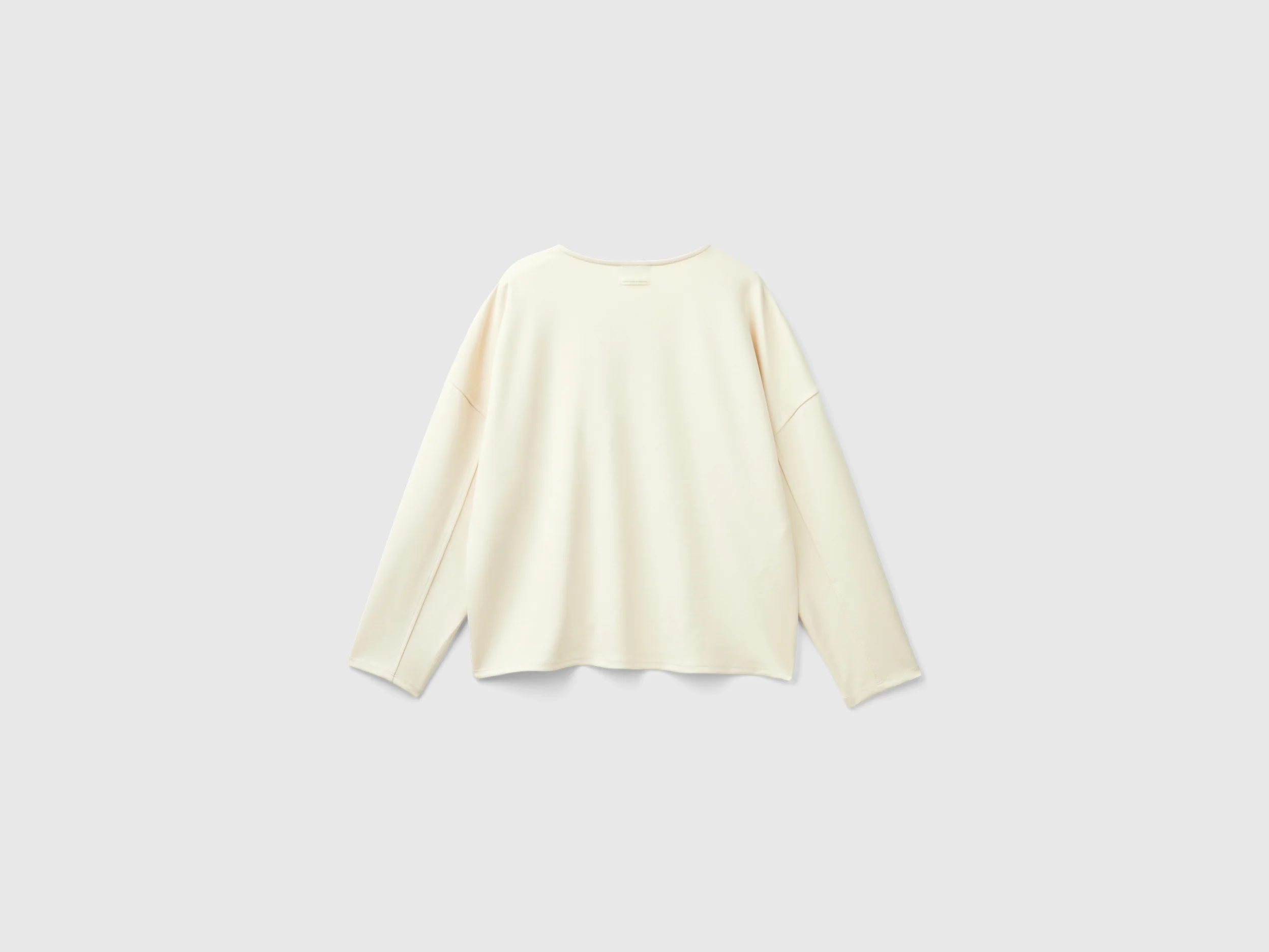 Felpa leggera in misto cotone e Modal - Image 2