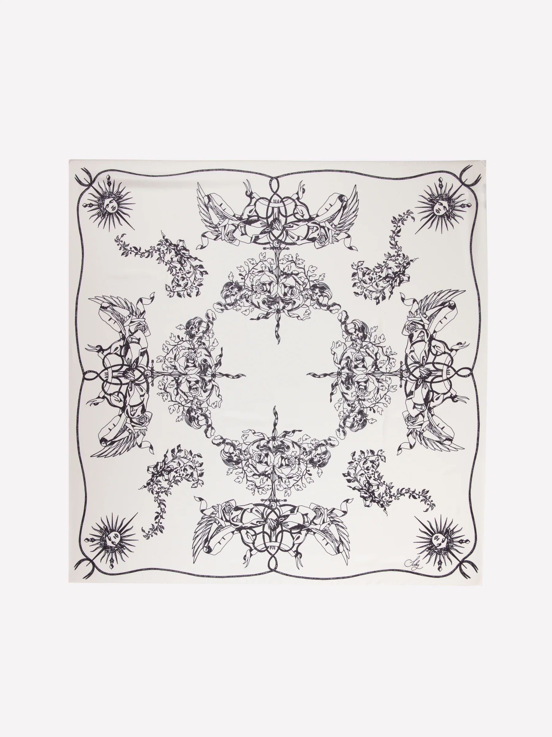 Foulard stampato