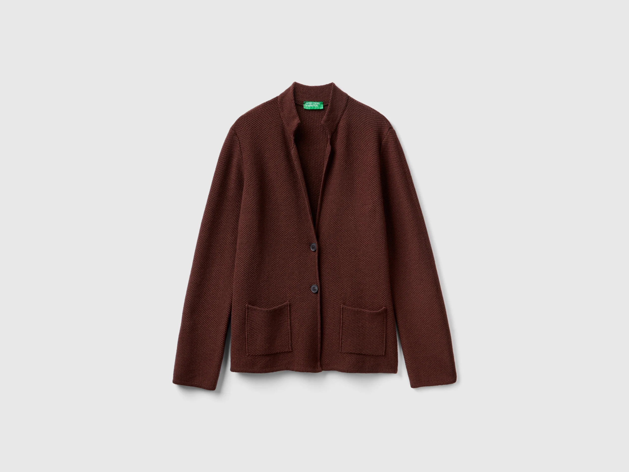 Giacca in maglia misto lana e cashmere
