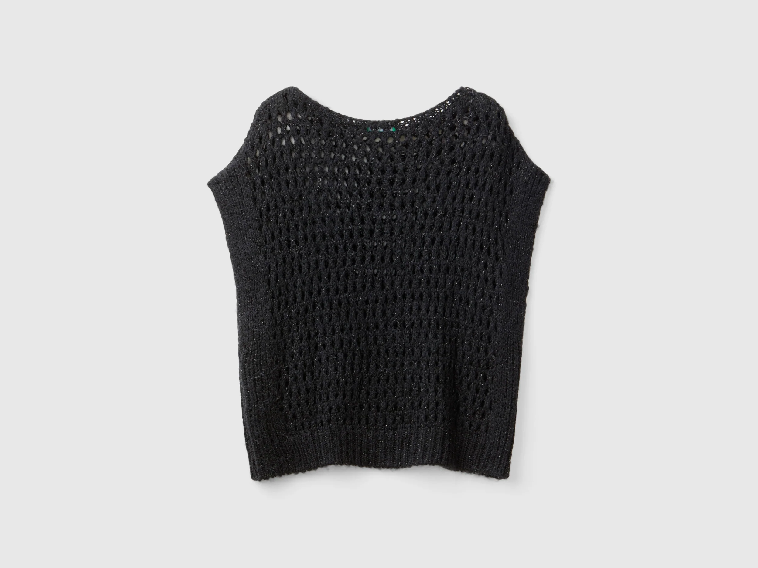 Gilet a rete con lurex - Image 2