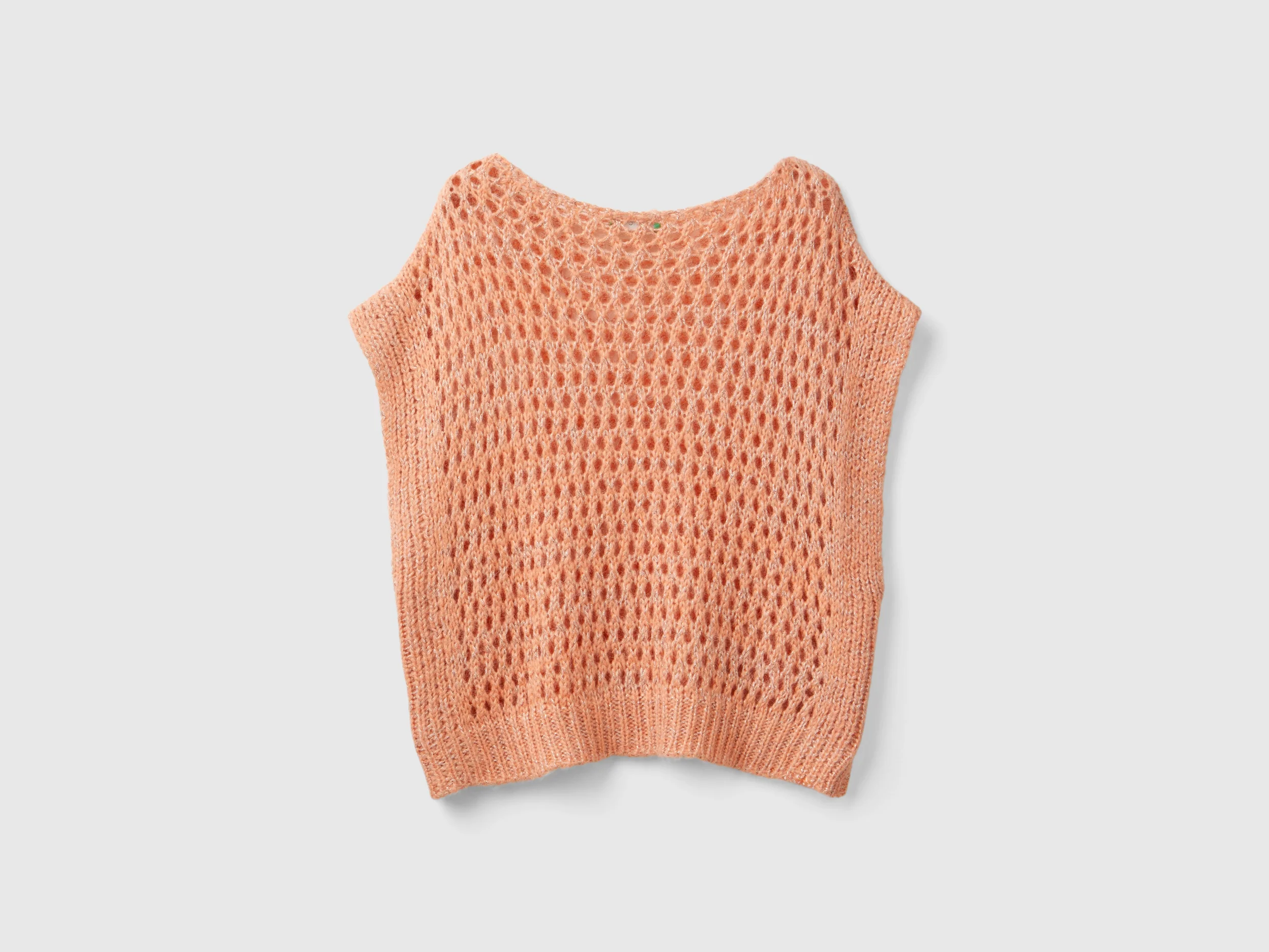 Gilet a rete con lurex - Image 2