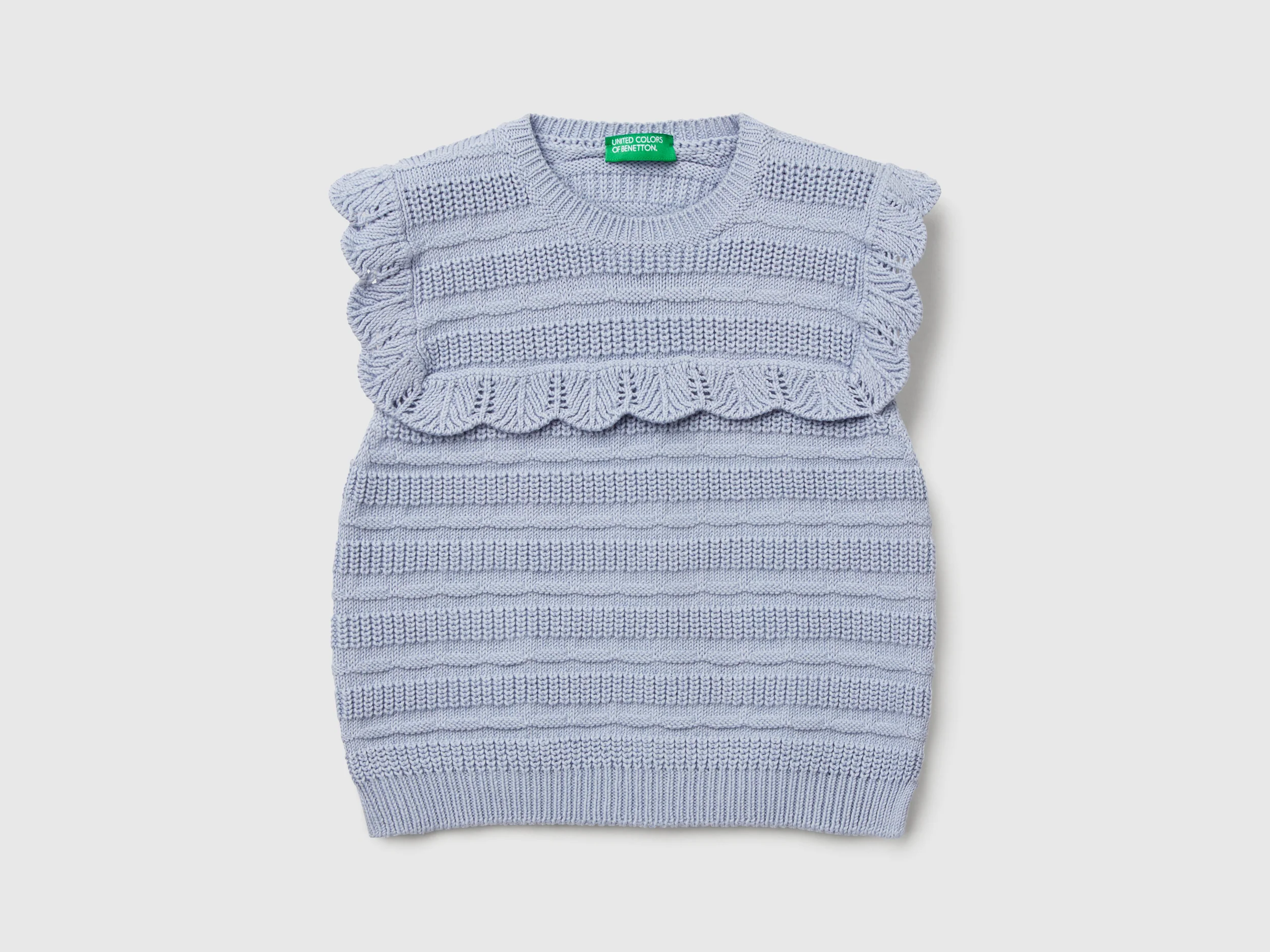 Gilet con balza