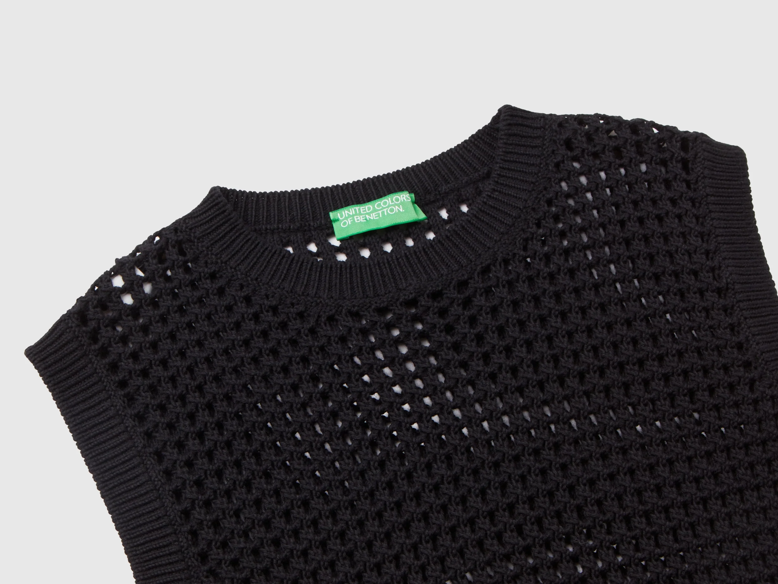 Gilet cropped crochet - Image 3