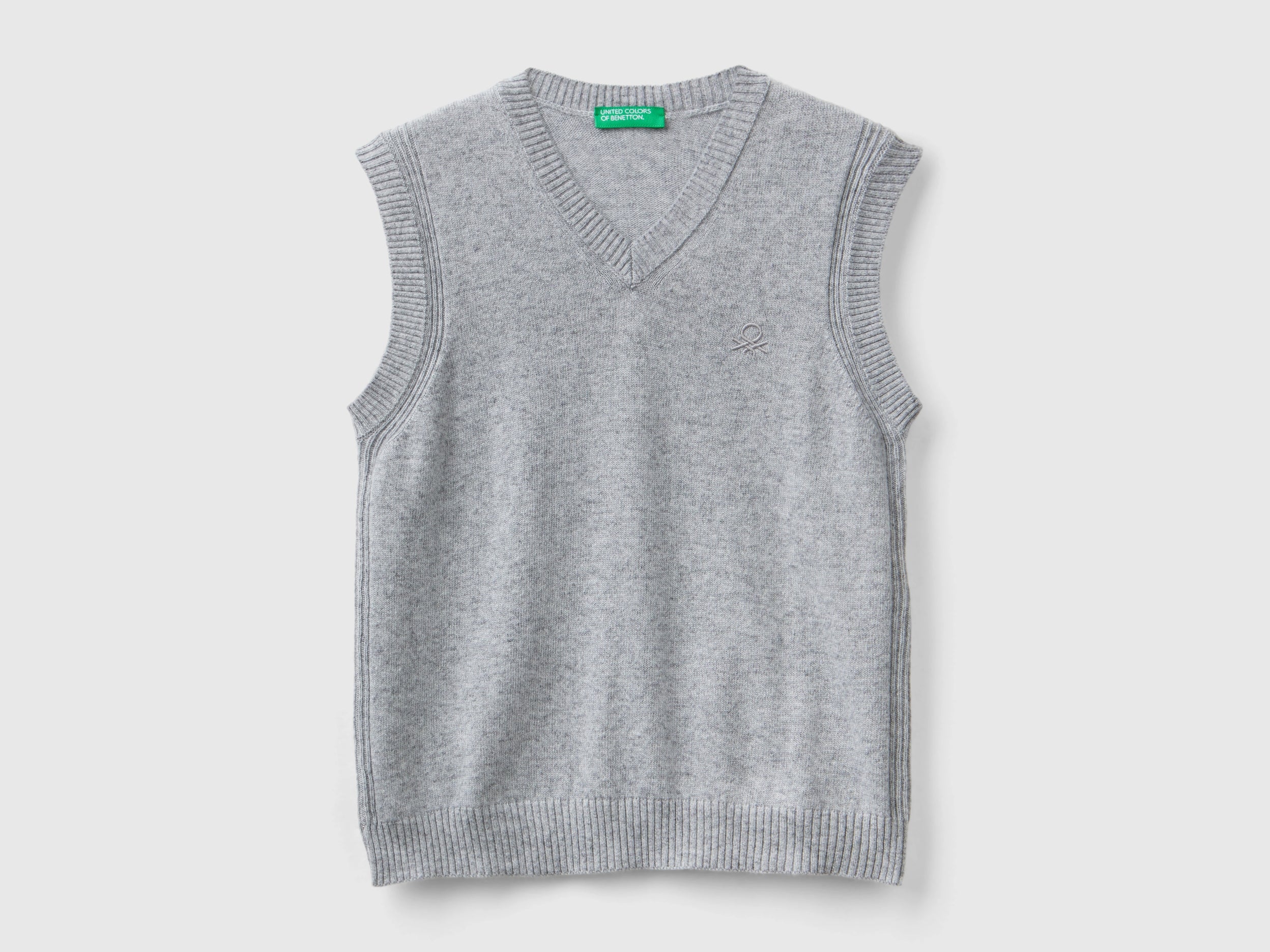 Gilet in misto lana e cashmere
