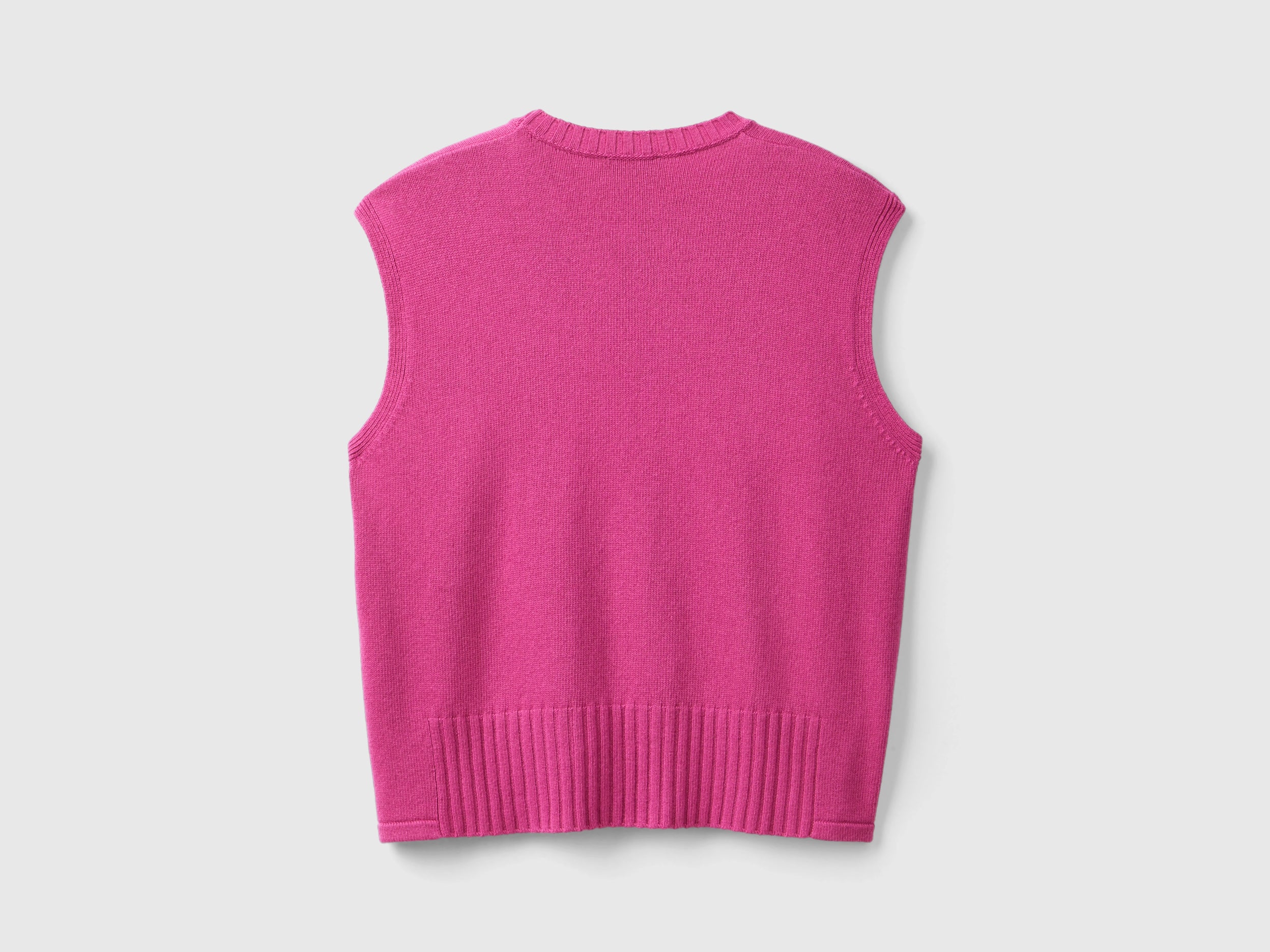 Gilet in misto lana e viscosa - Image 2