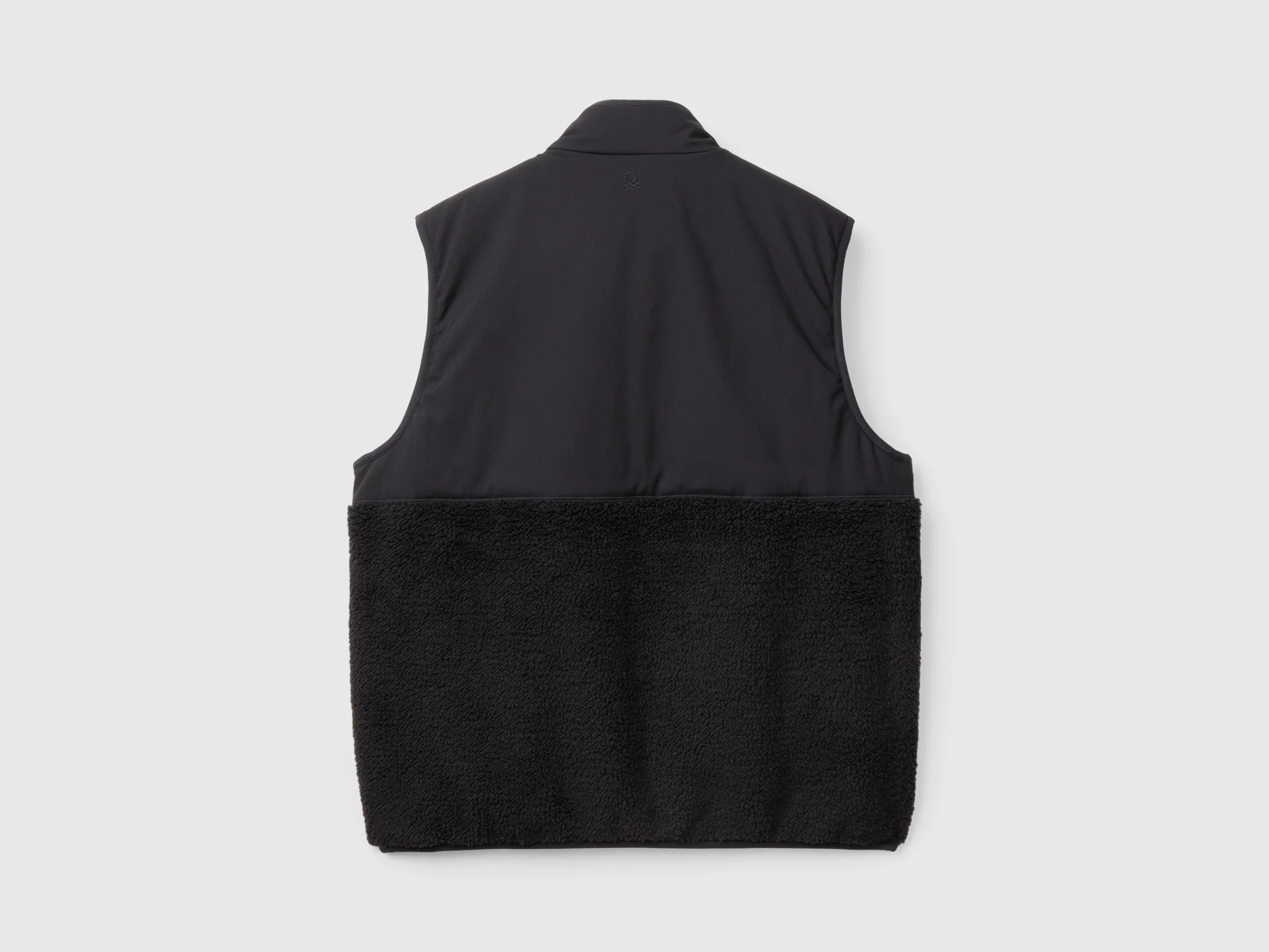 Gilet in nylon e pelliccetta sintetica - Image 2