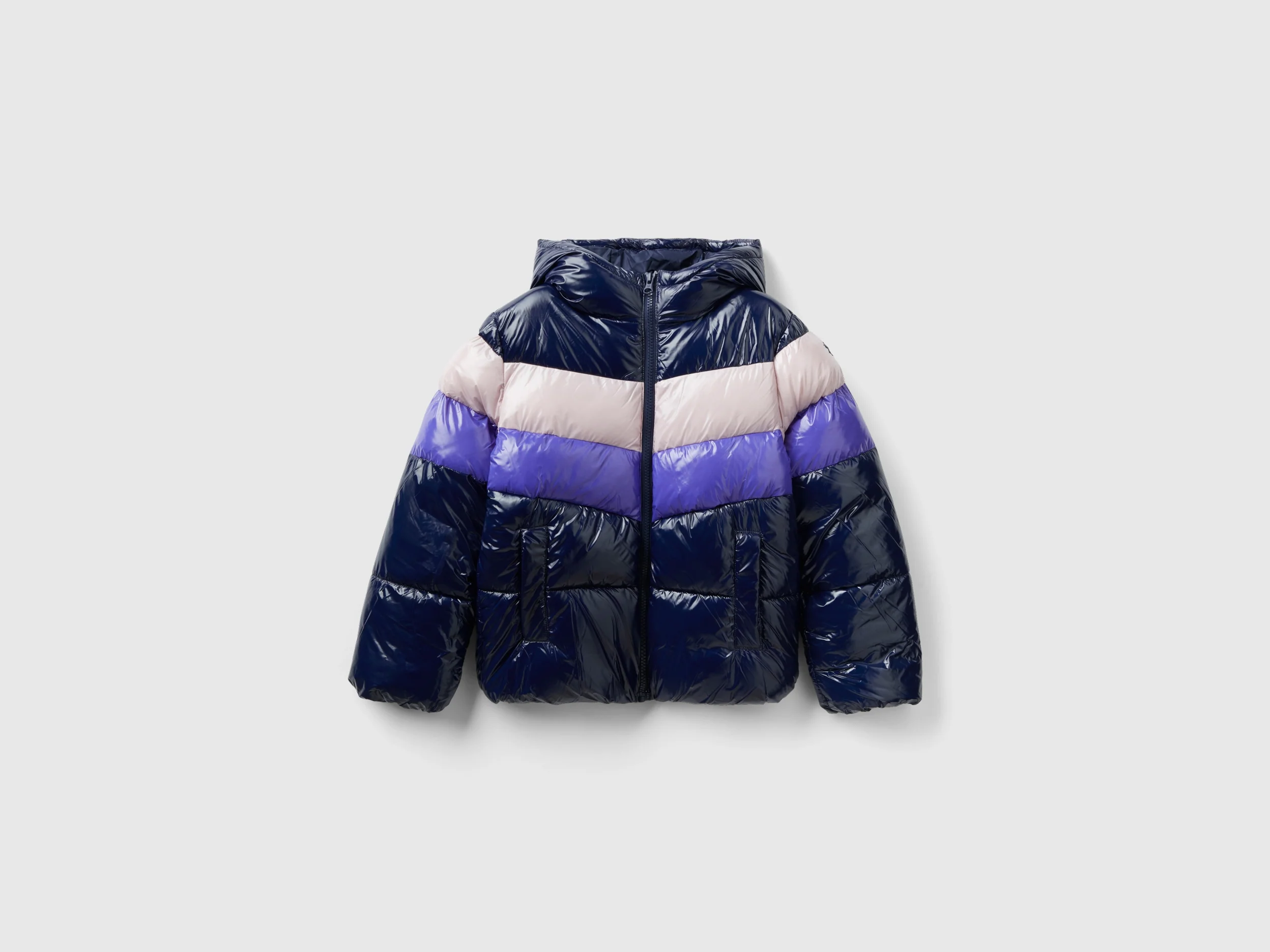 Giubbino imbottito color block