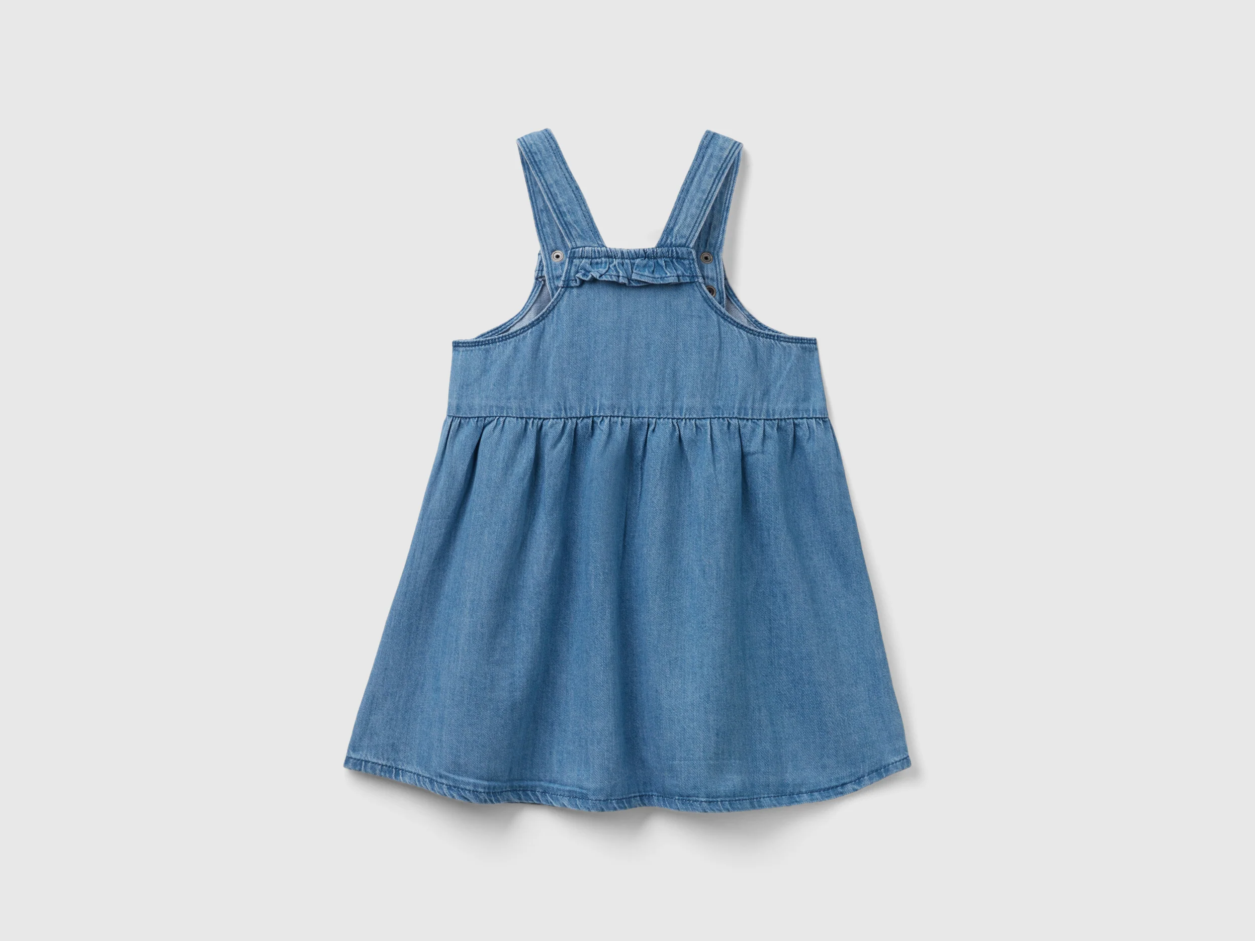 Gonna salopette in jeans leggero - Image 2