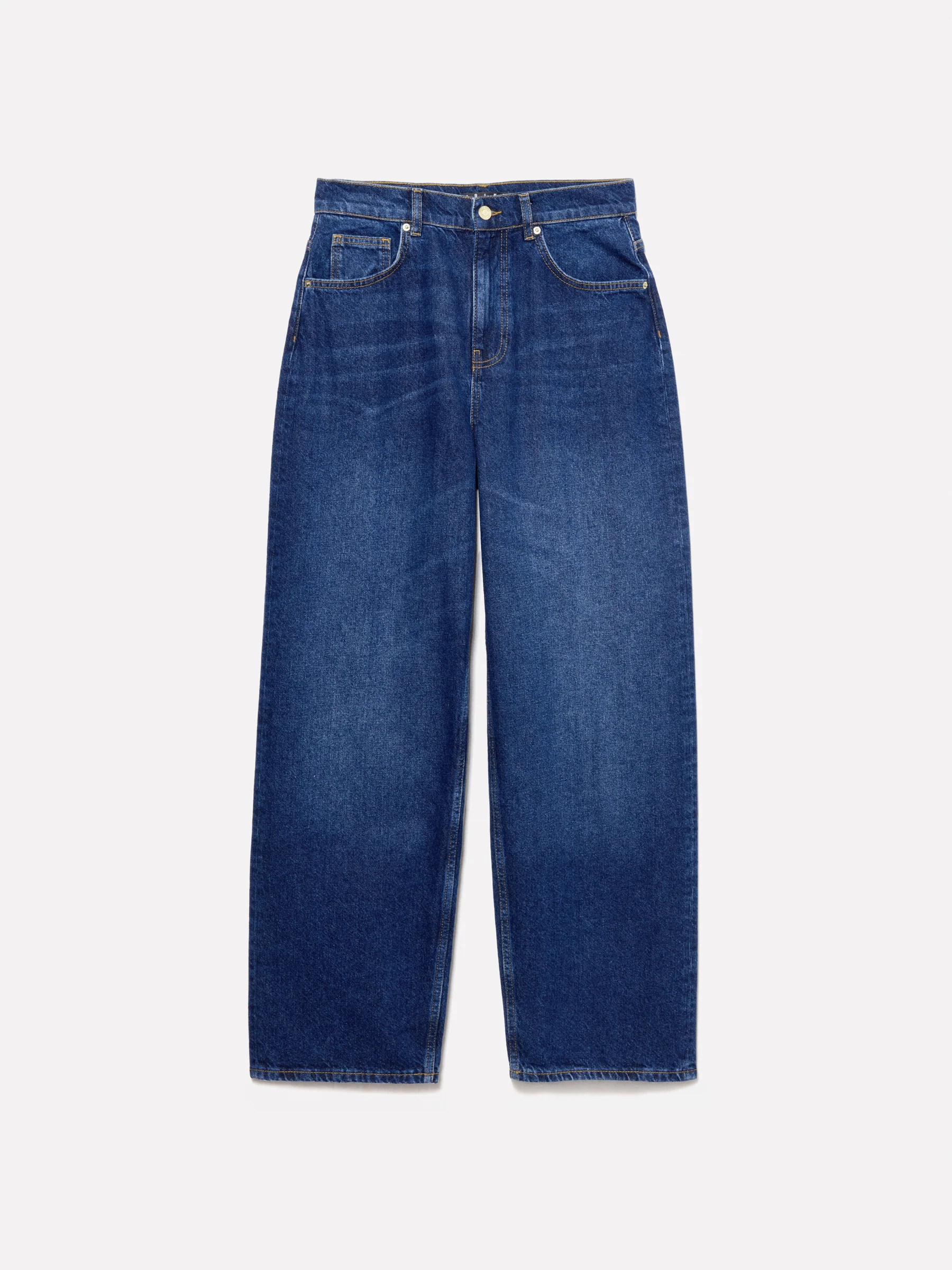 Jeans baggy fit blu