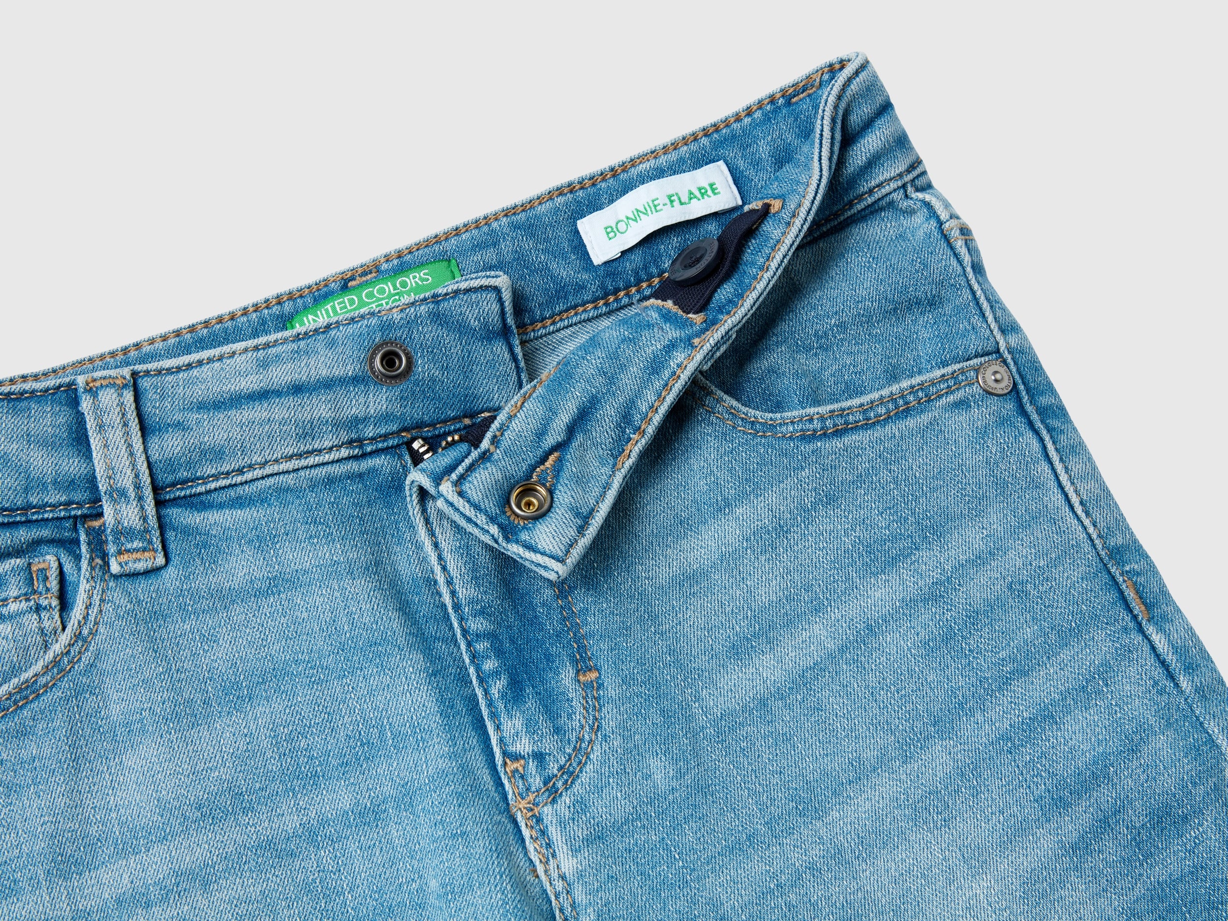 Jeans cinque tasche a zampa - Image 3