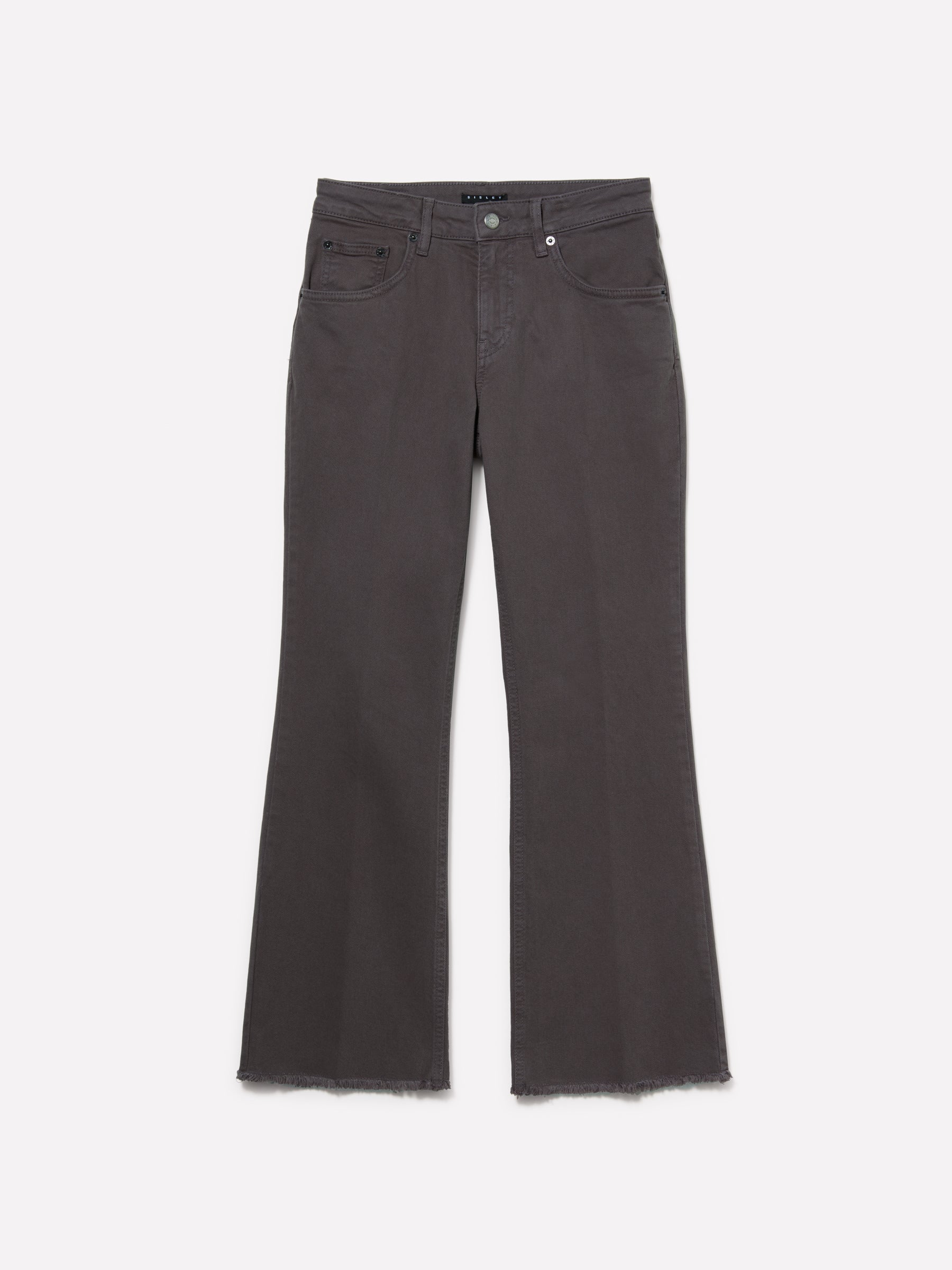 Jeans color flare fit