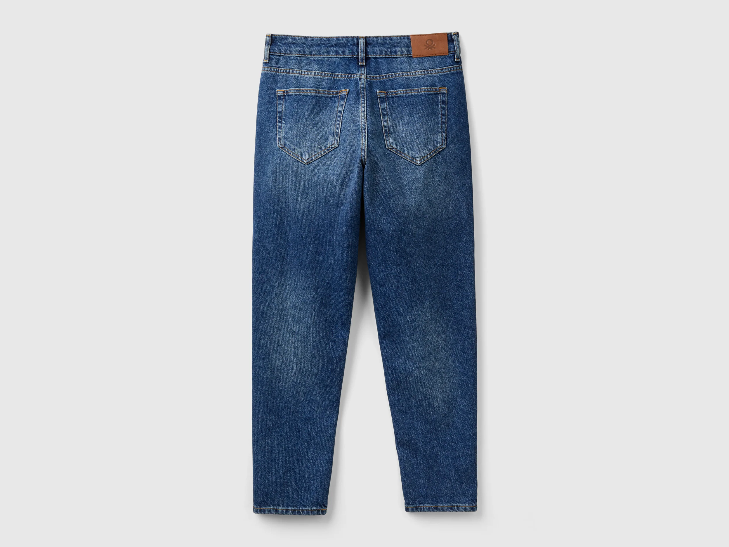 Jeans cropped a vita alta - Image 2