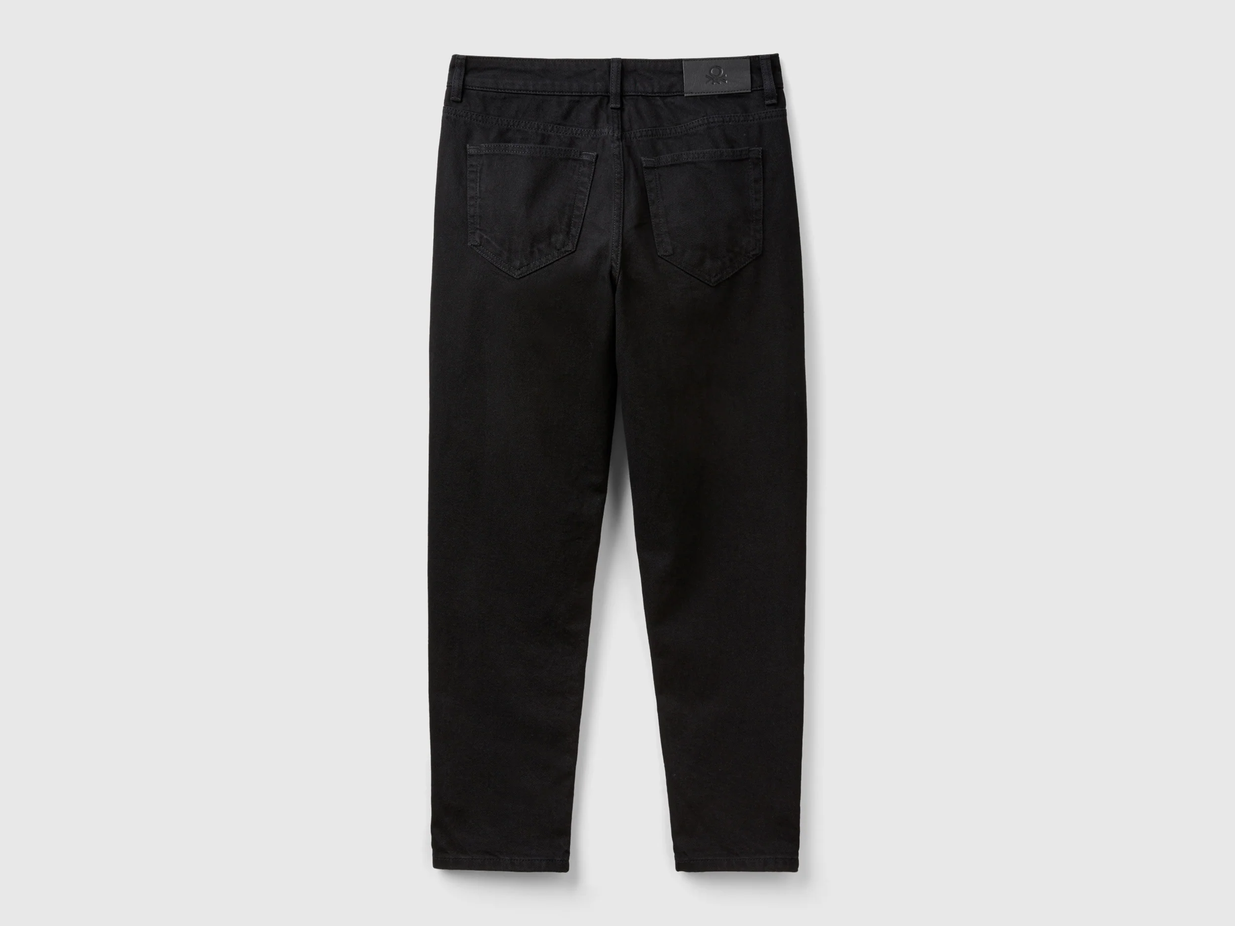 Jeans cropped a vita alta - Image 2