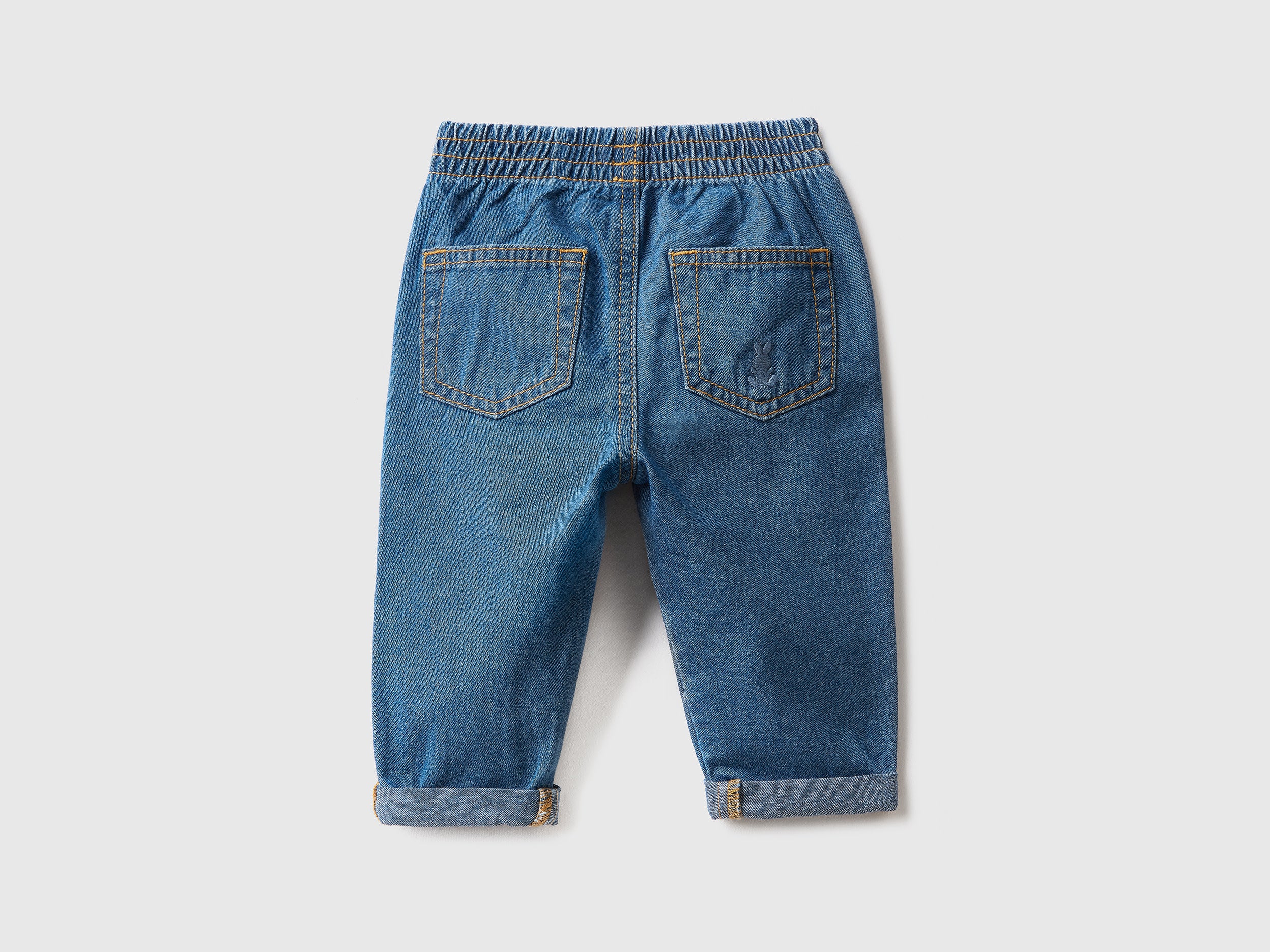 Jeans in denim 100% cotone - Image 2