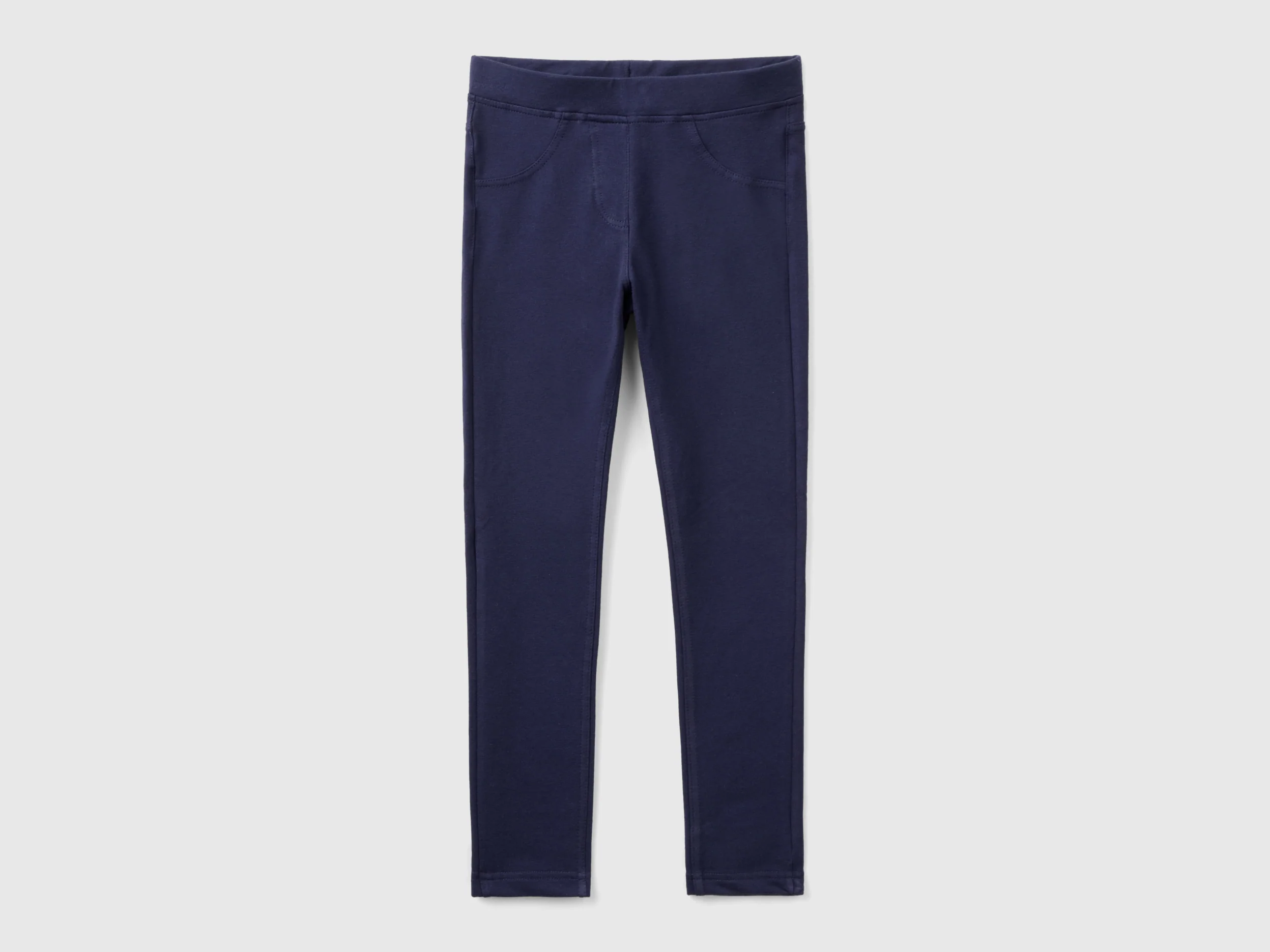 Jeggings in felpa stretch