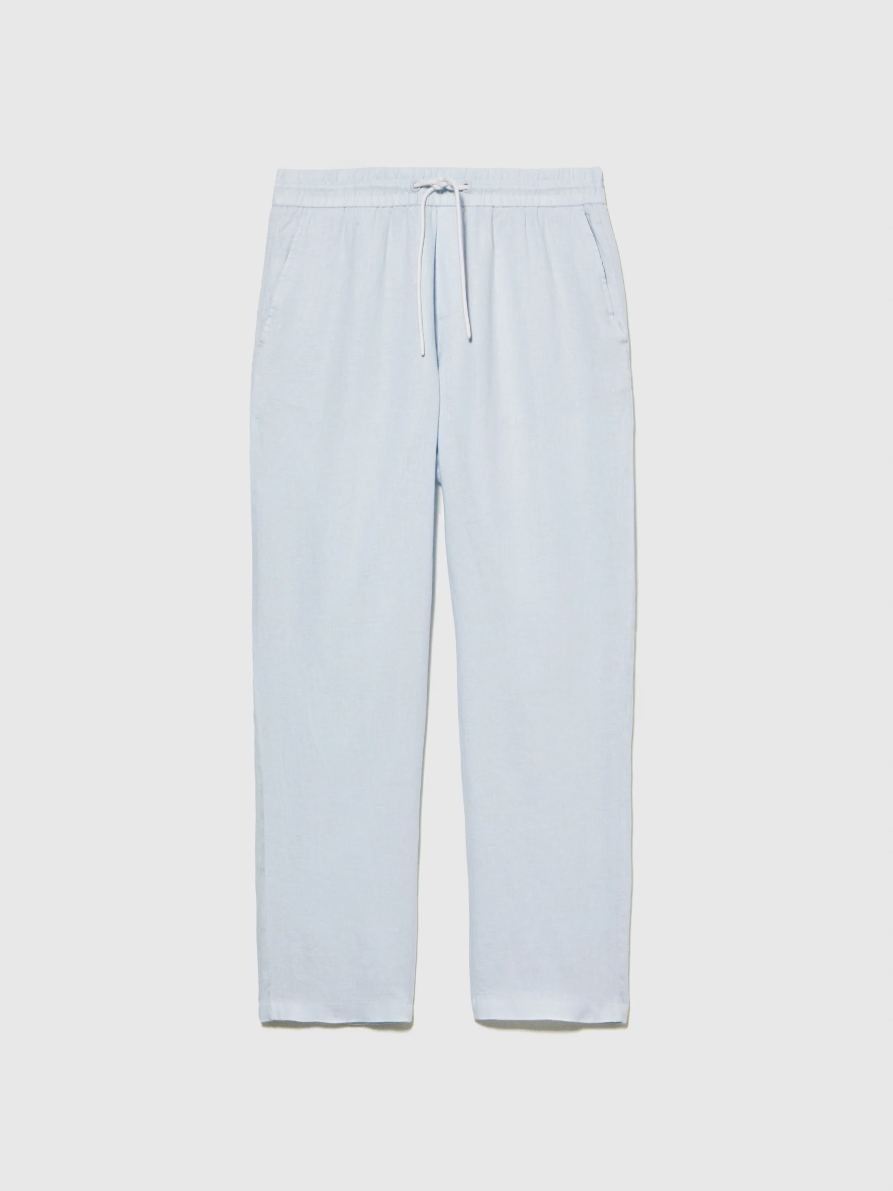 Joggers chiaro 100% lino