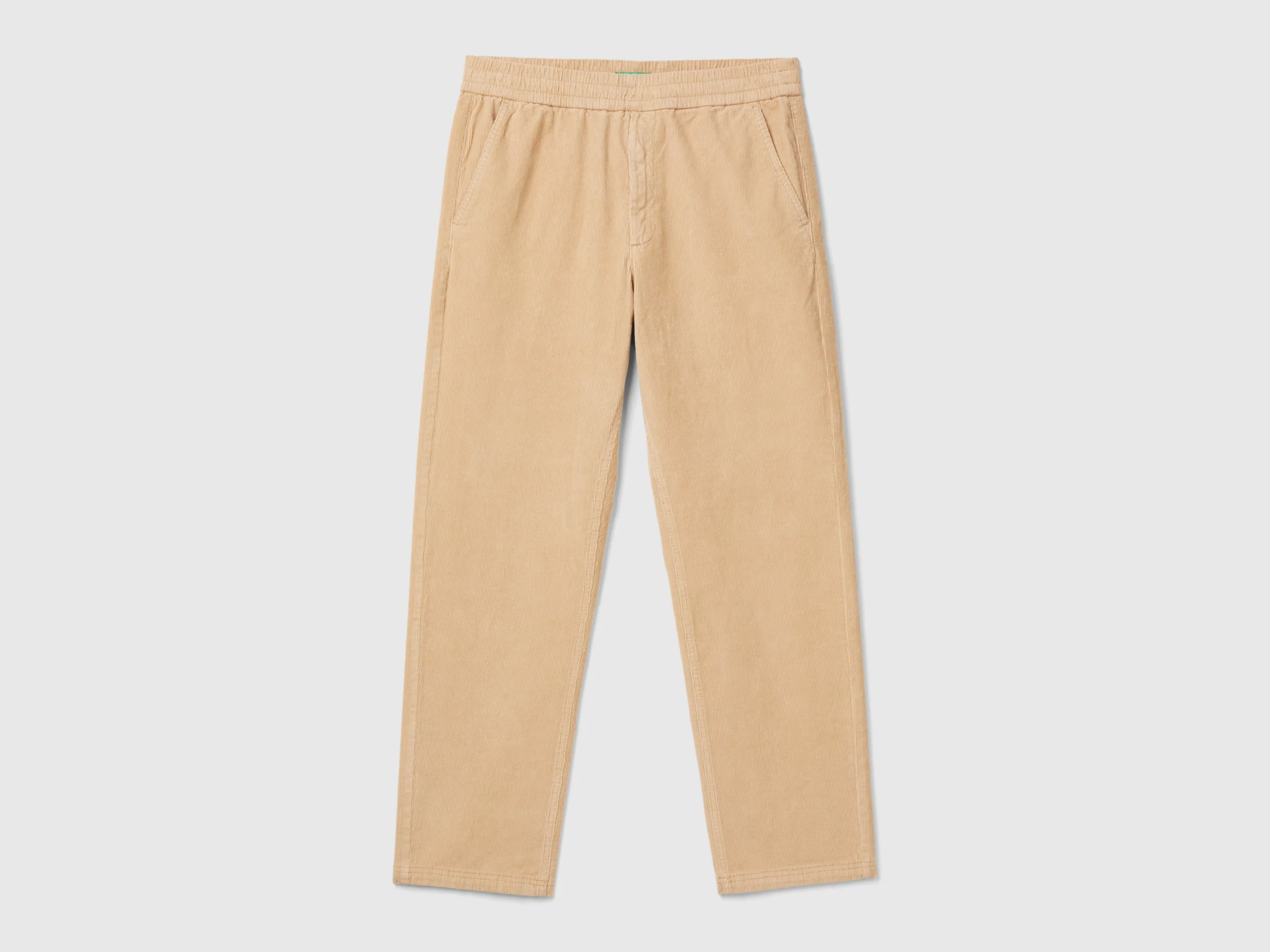 Joggers in velluto con coulisse
