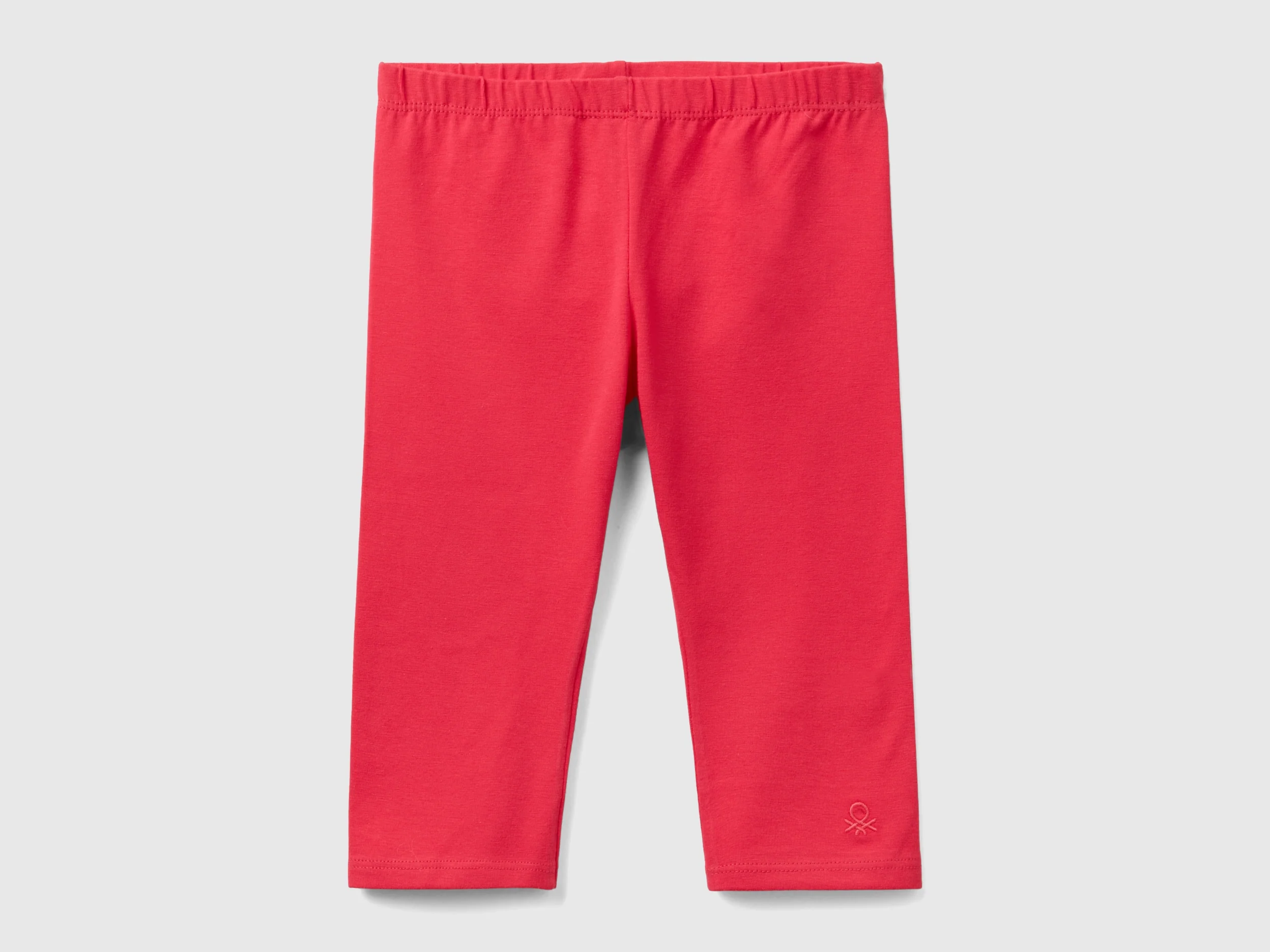 Leggings a 3/4 in cotone elasticizzato
