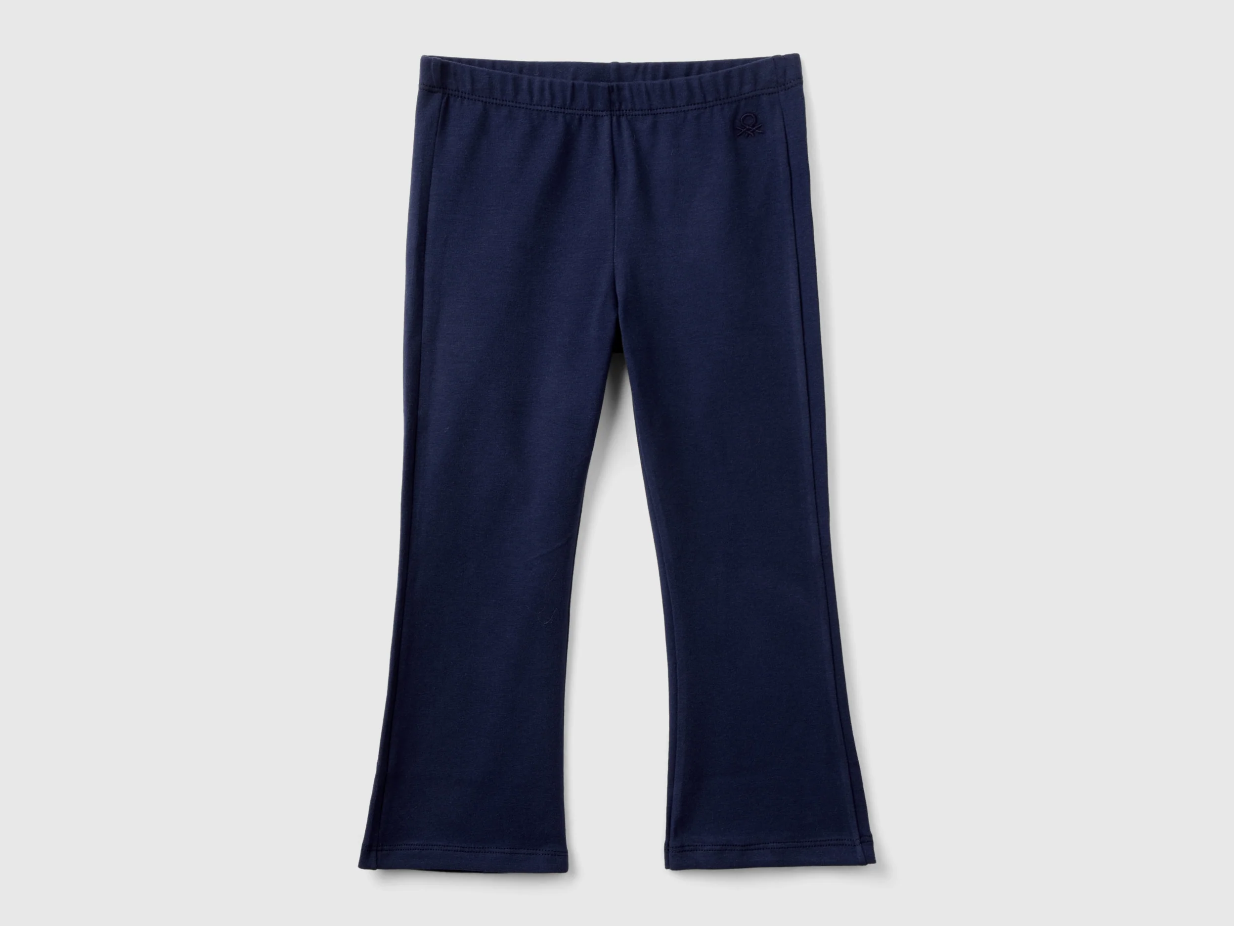 Leggings a zampa in cotone stretch