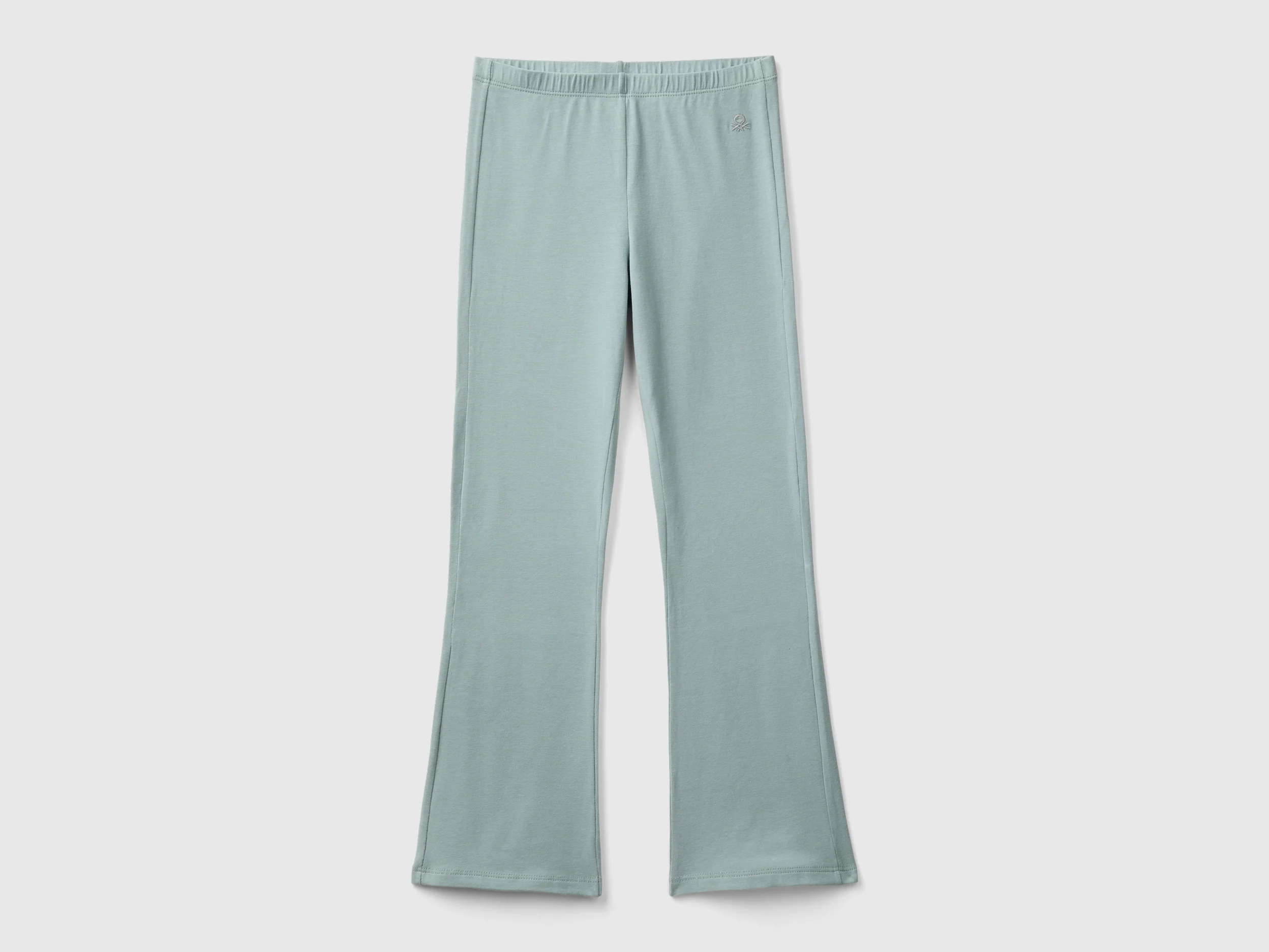 Leggings a zampa in cotone stretch