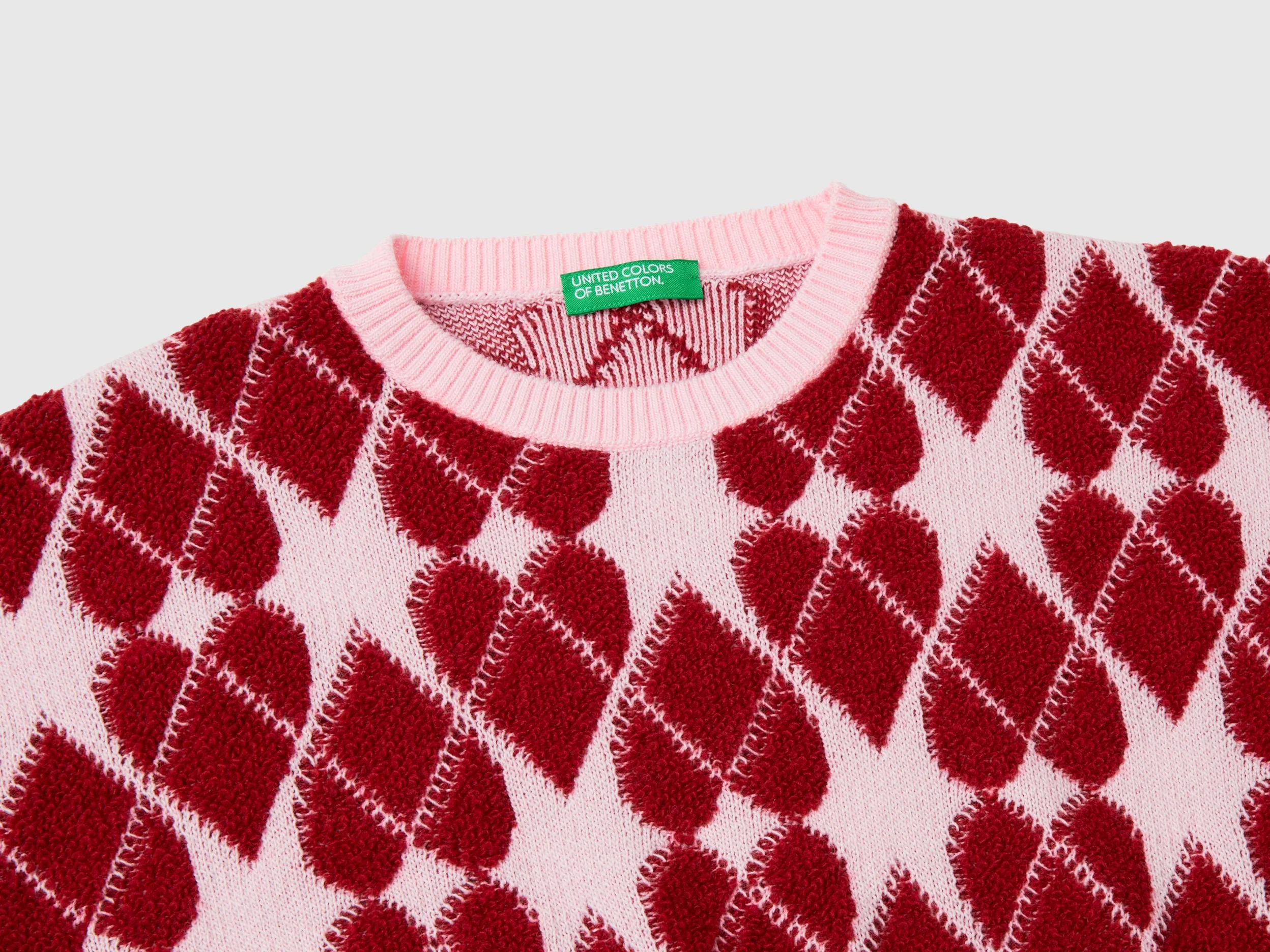 Maglia a cuori jacquard - Image 3