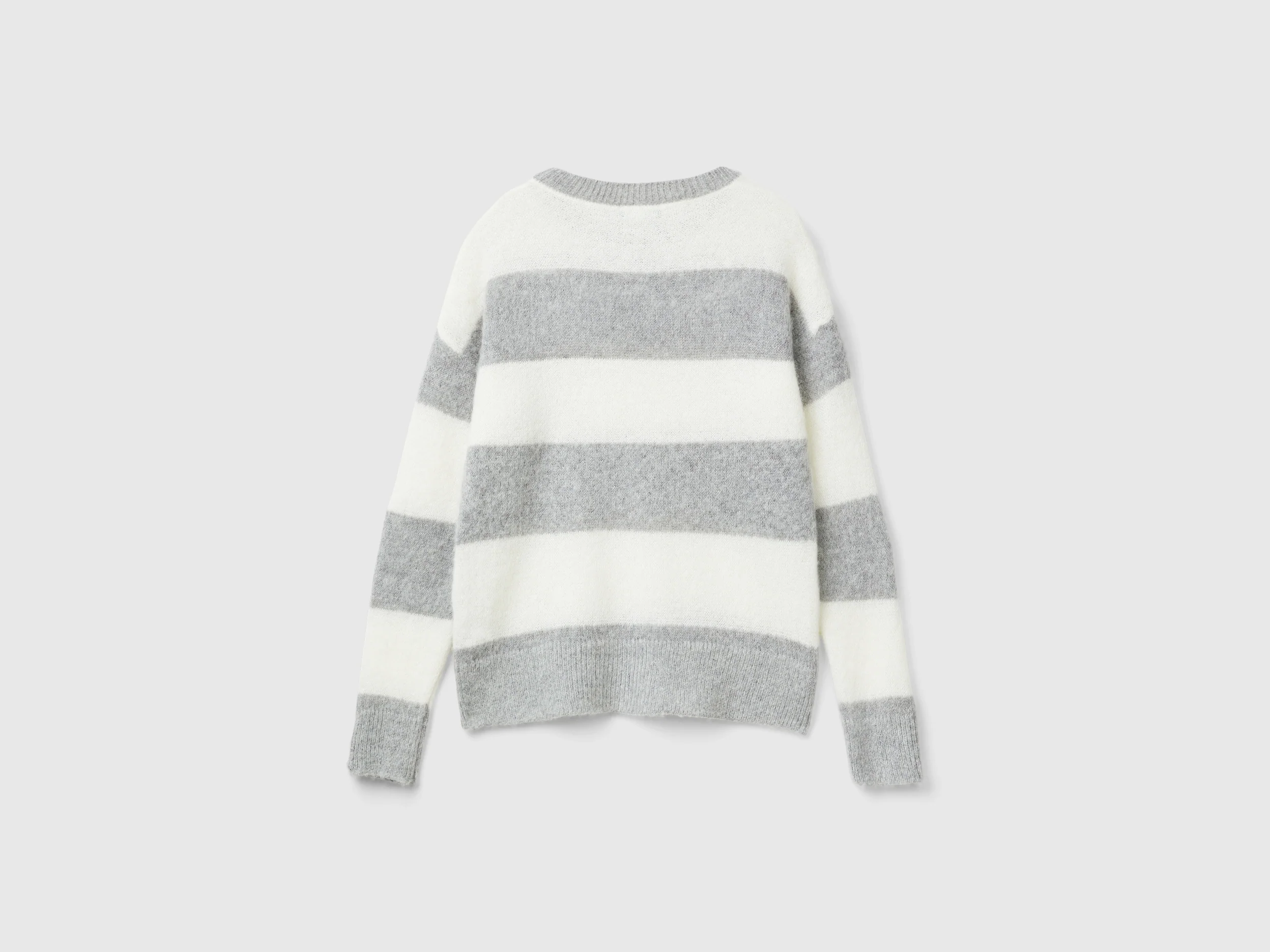 Maglia a righe in misto alpaca - Image 2