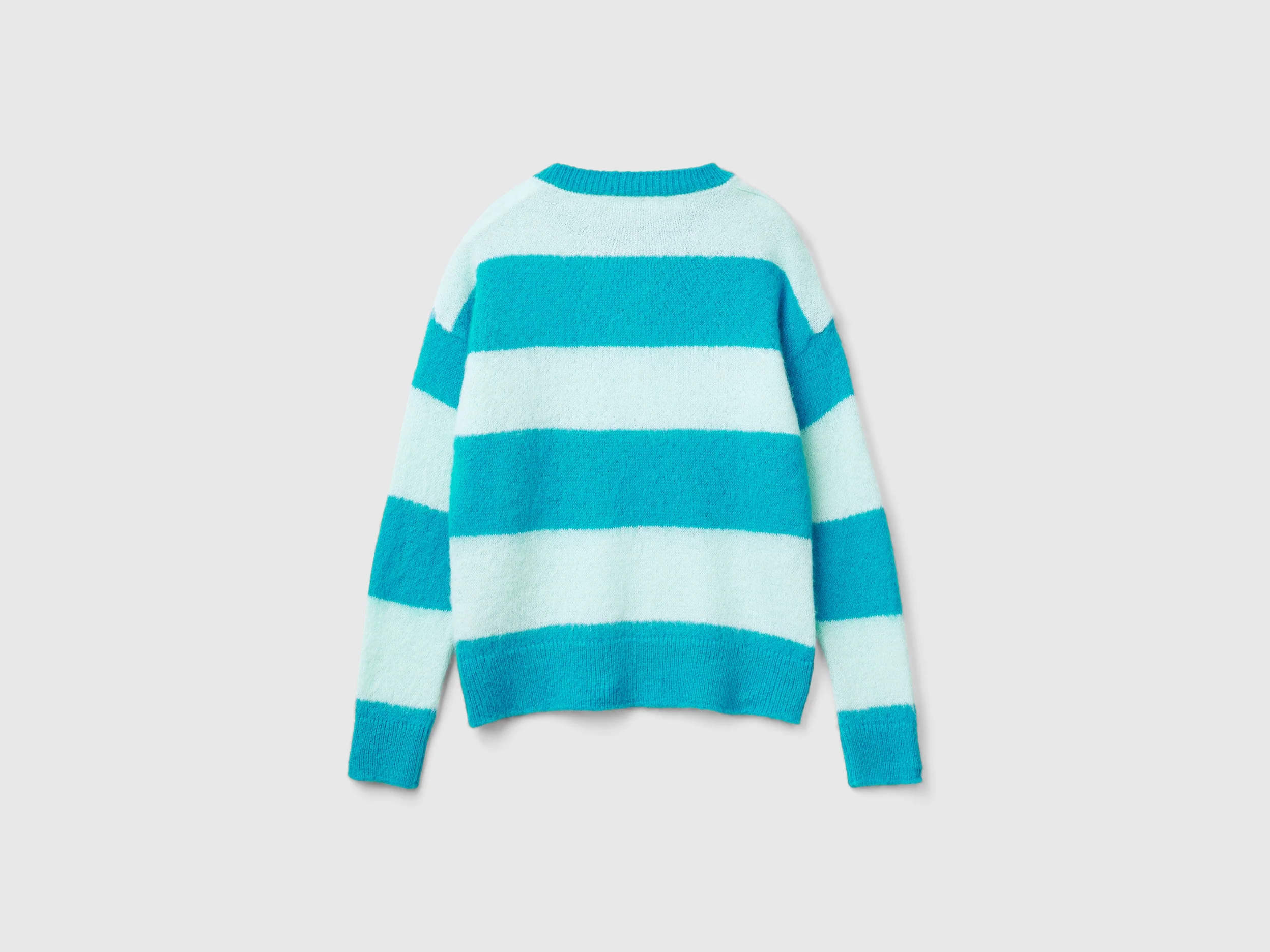 Maglia a righe in misto alpaca - Image 2