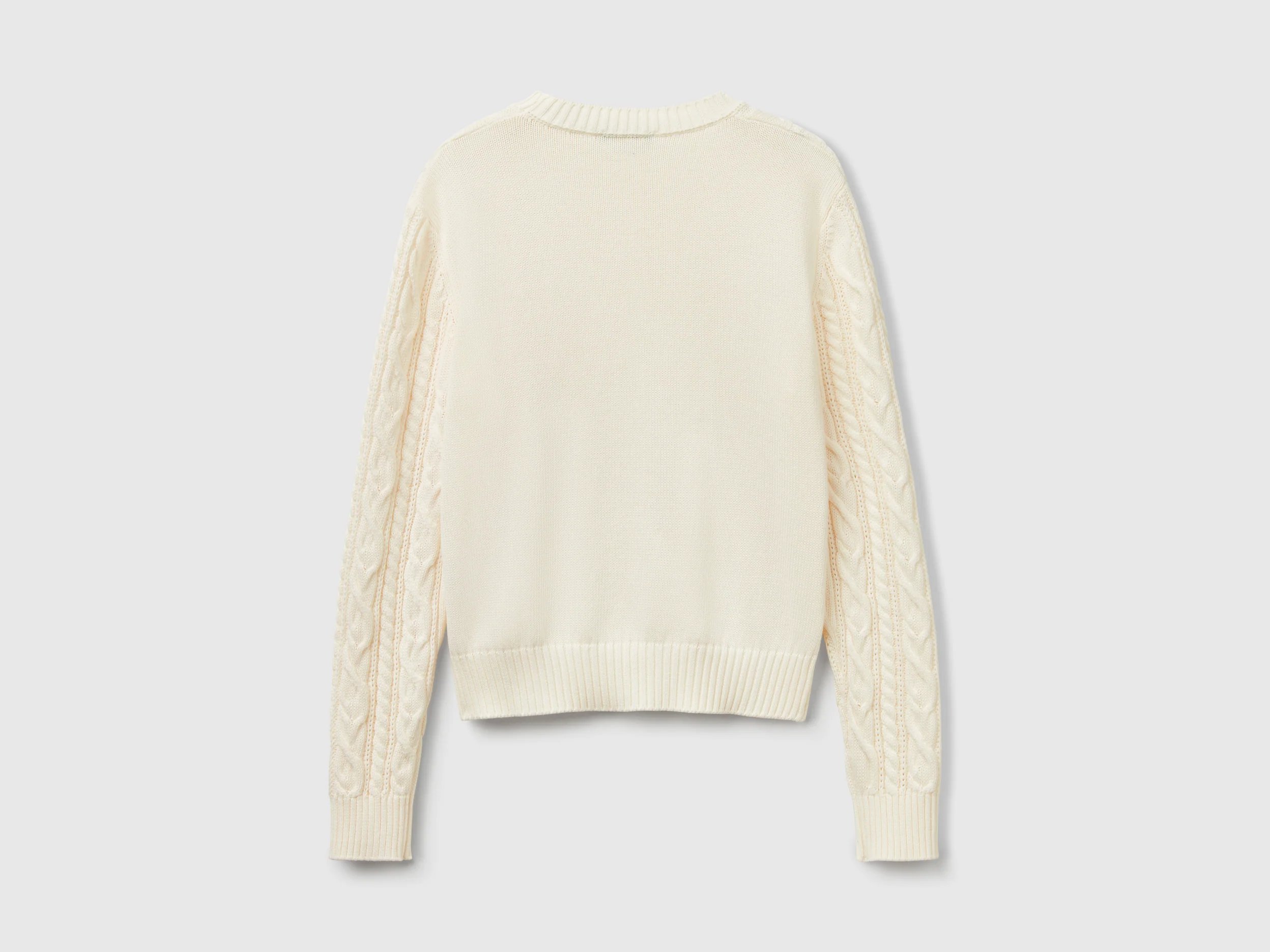 Maglia a trecce 100% cotone - Image 2