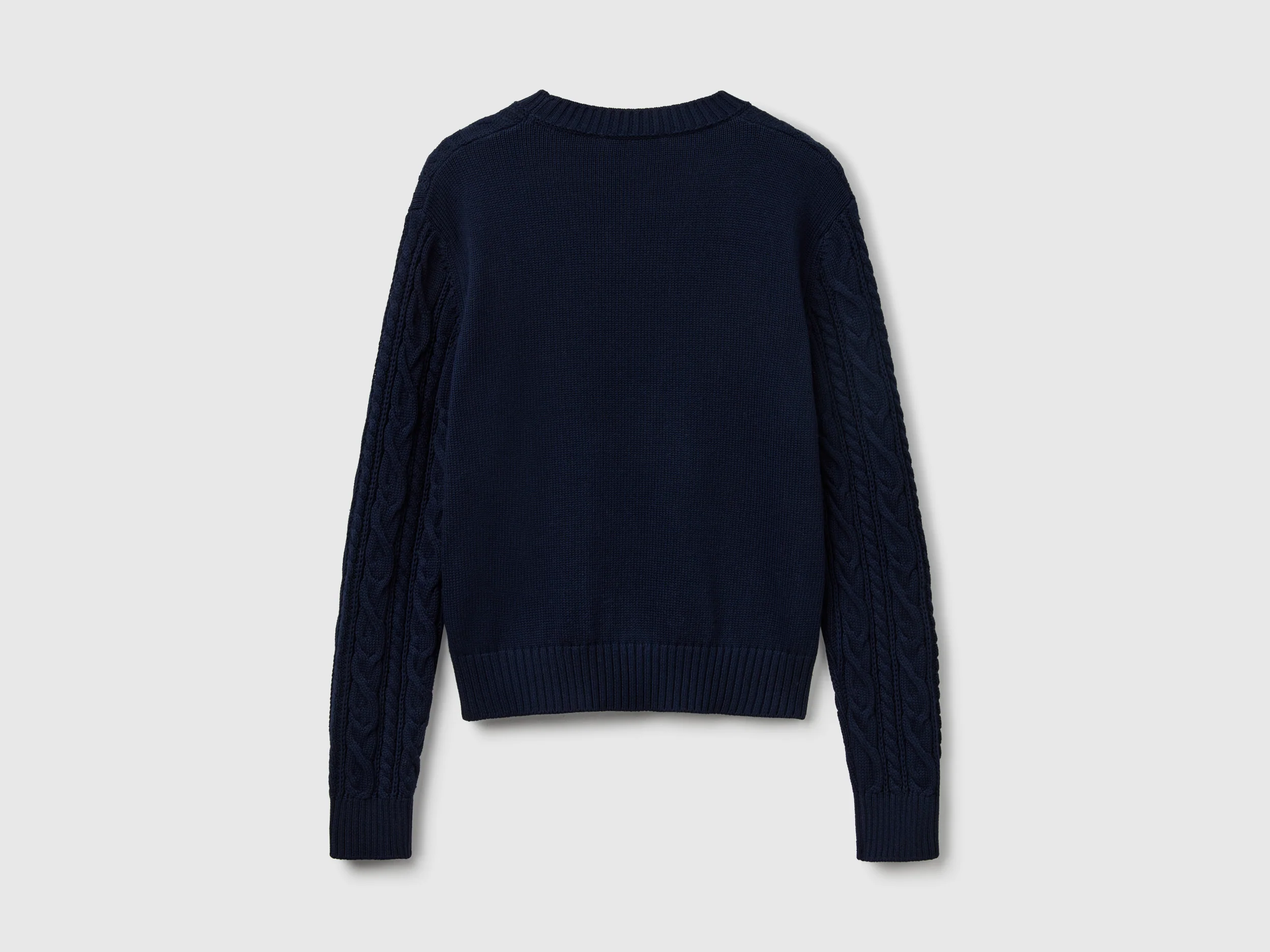 Maglia a trecce 100% cotone - Image 2