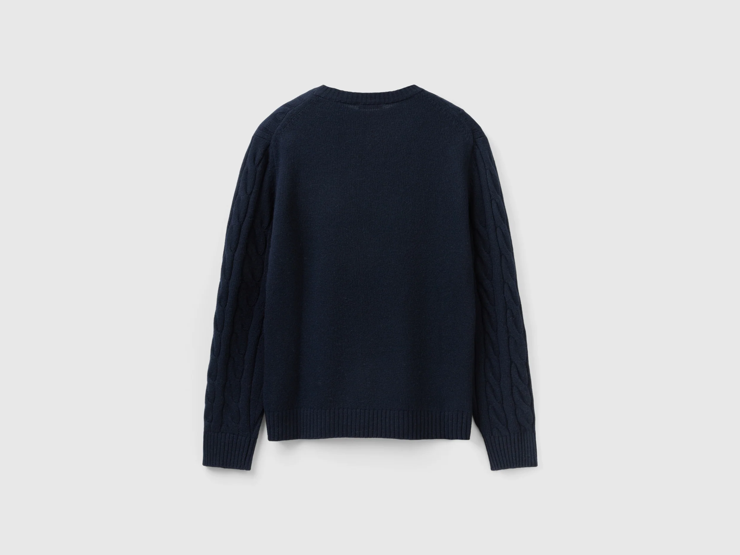 Maglia a trecce in misto cashmere - Image 2