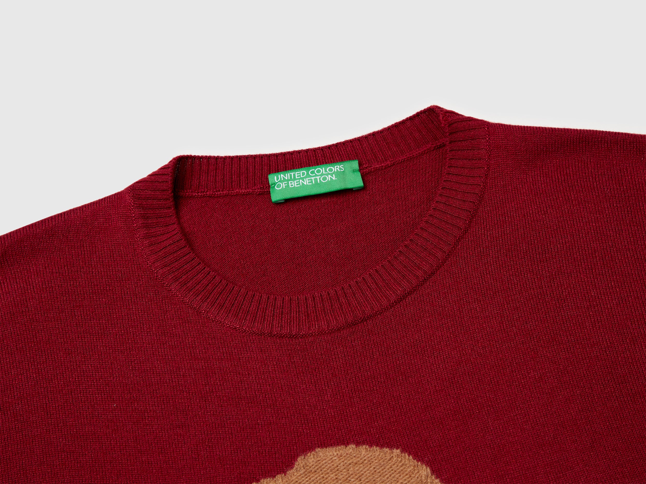 Maglia con intarsio floreale - Image 2