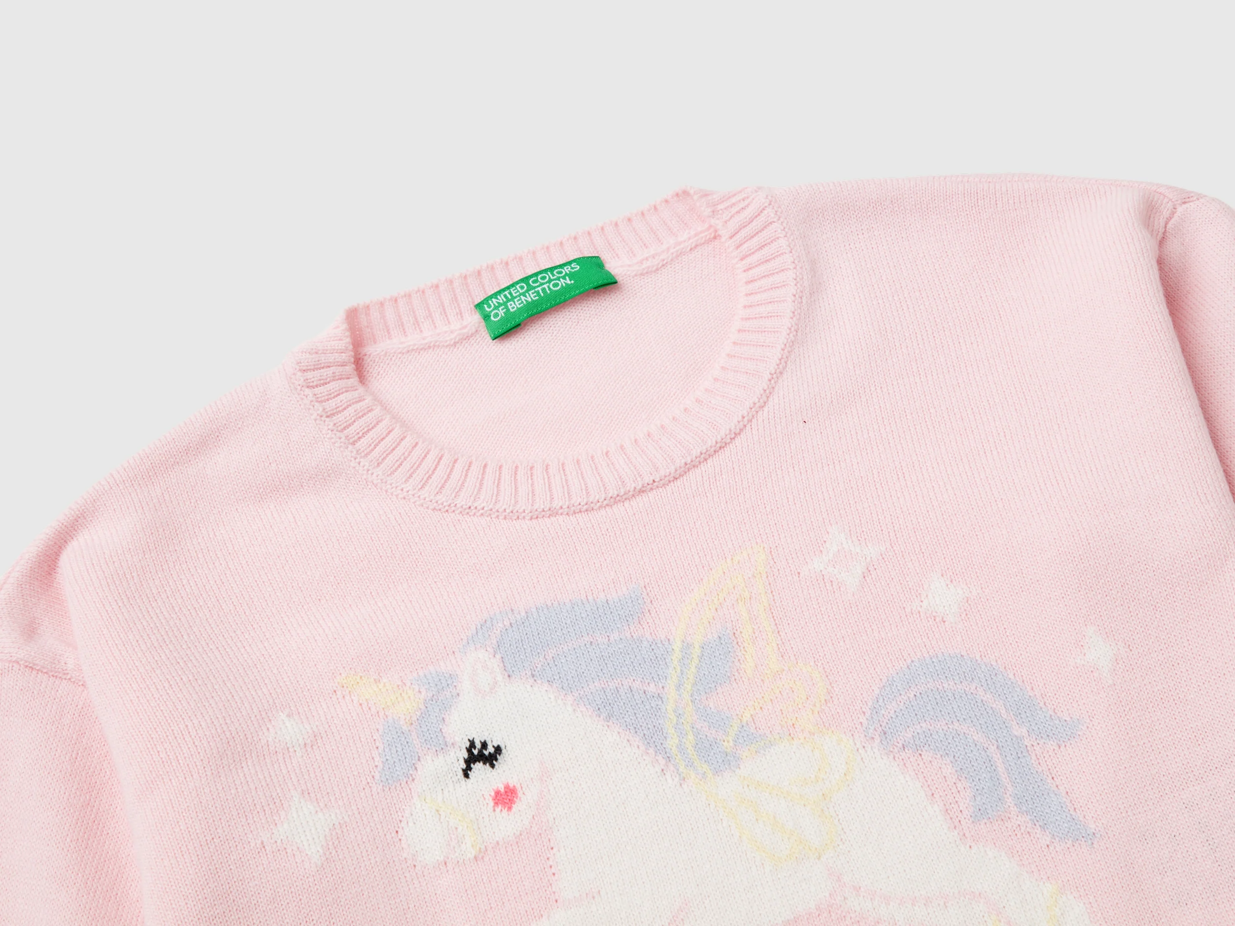 Maglia con intarsio unicorno - Image 3