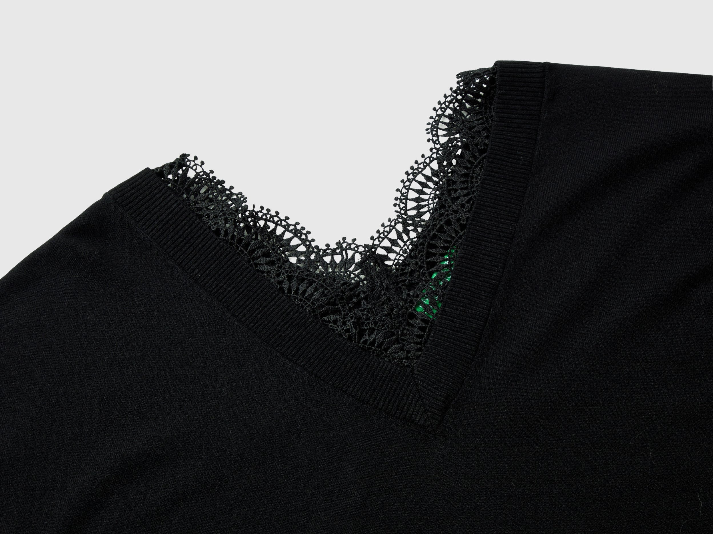Maglia fluida con pizzo - Image 3