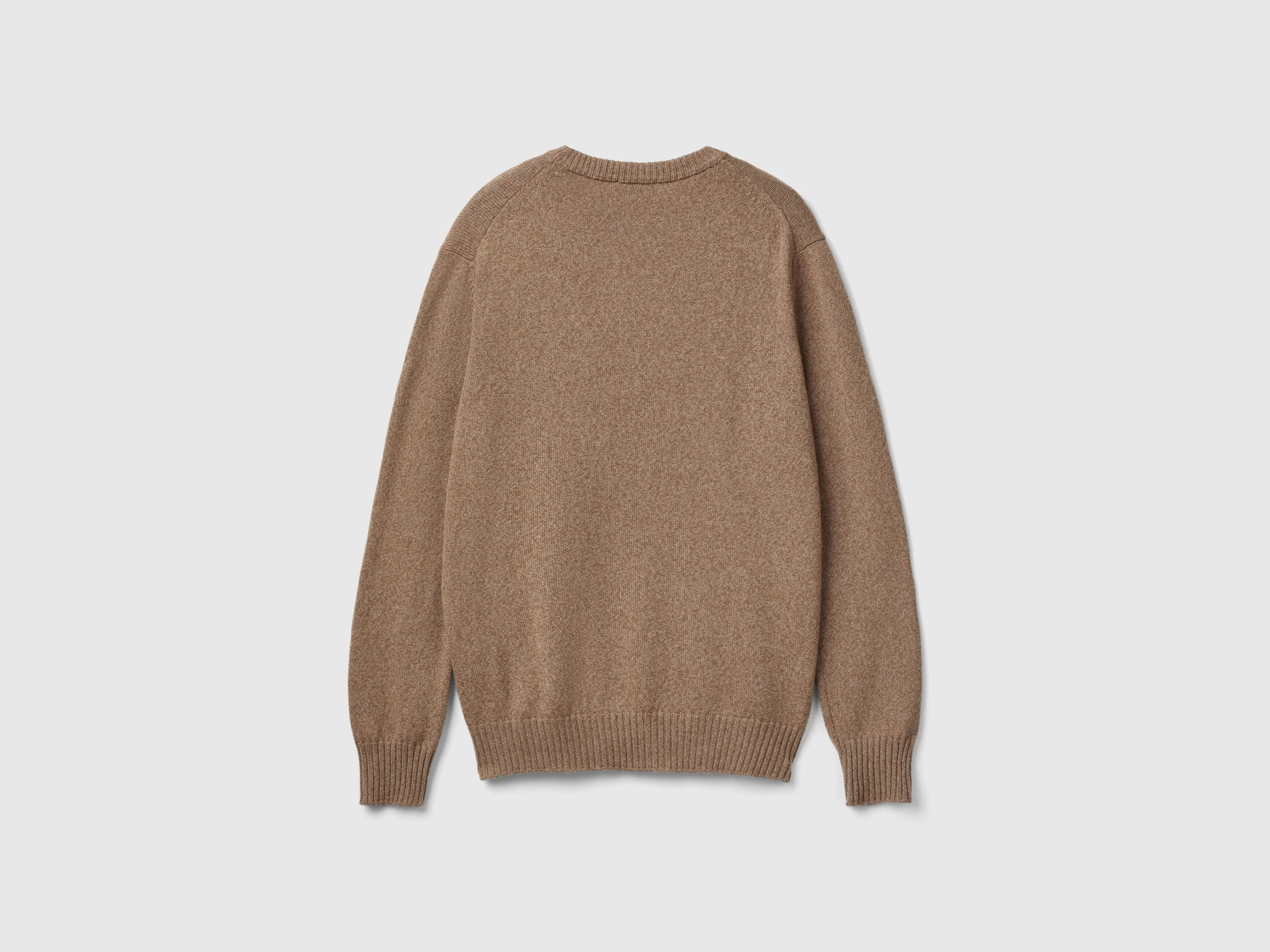 Maglia girocollo in misto lana e cashmere - Image 2