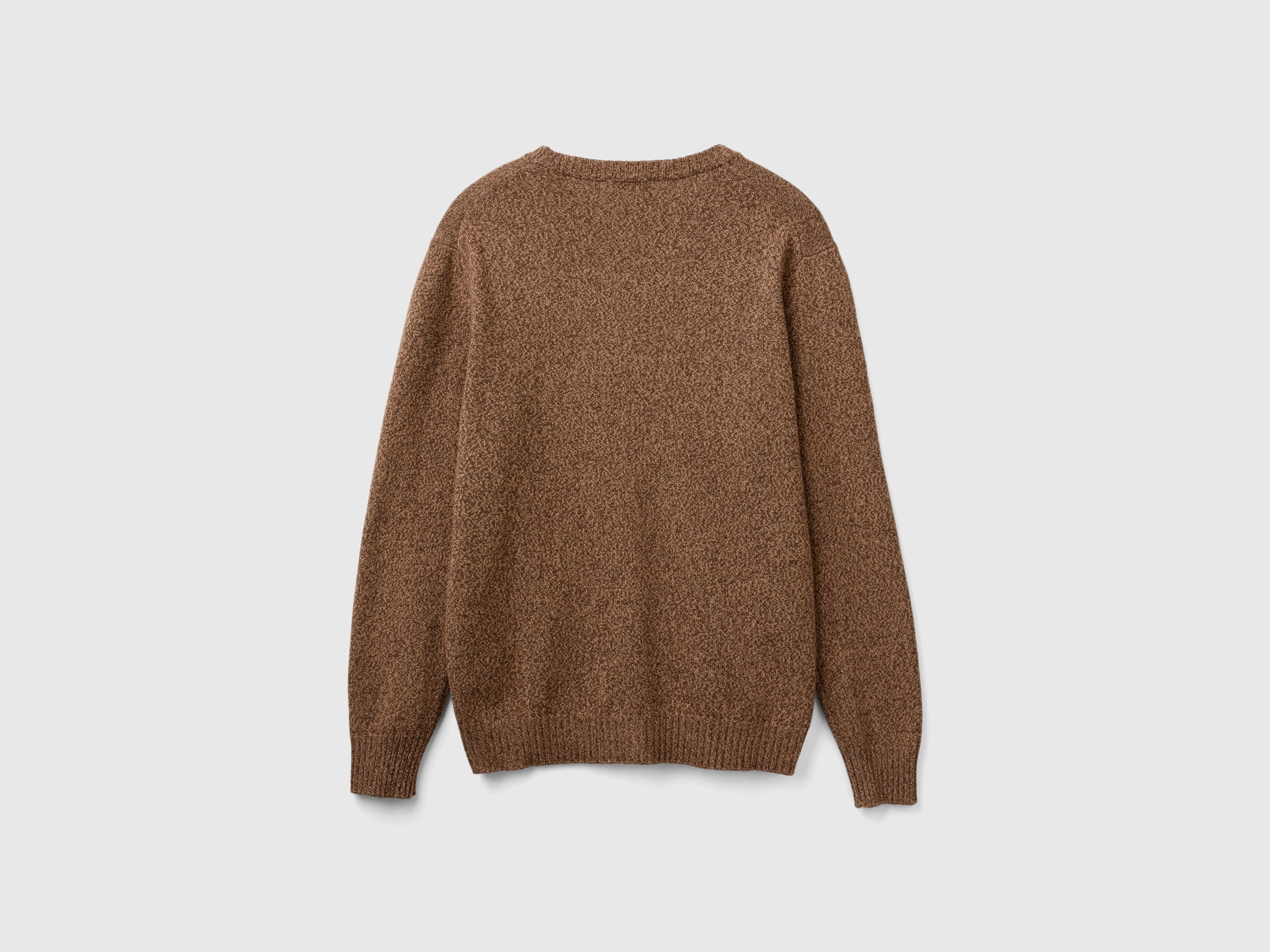Maglia girocollo in misto lana e cashmere - Image 2