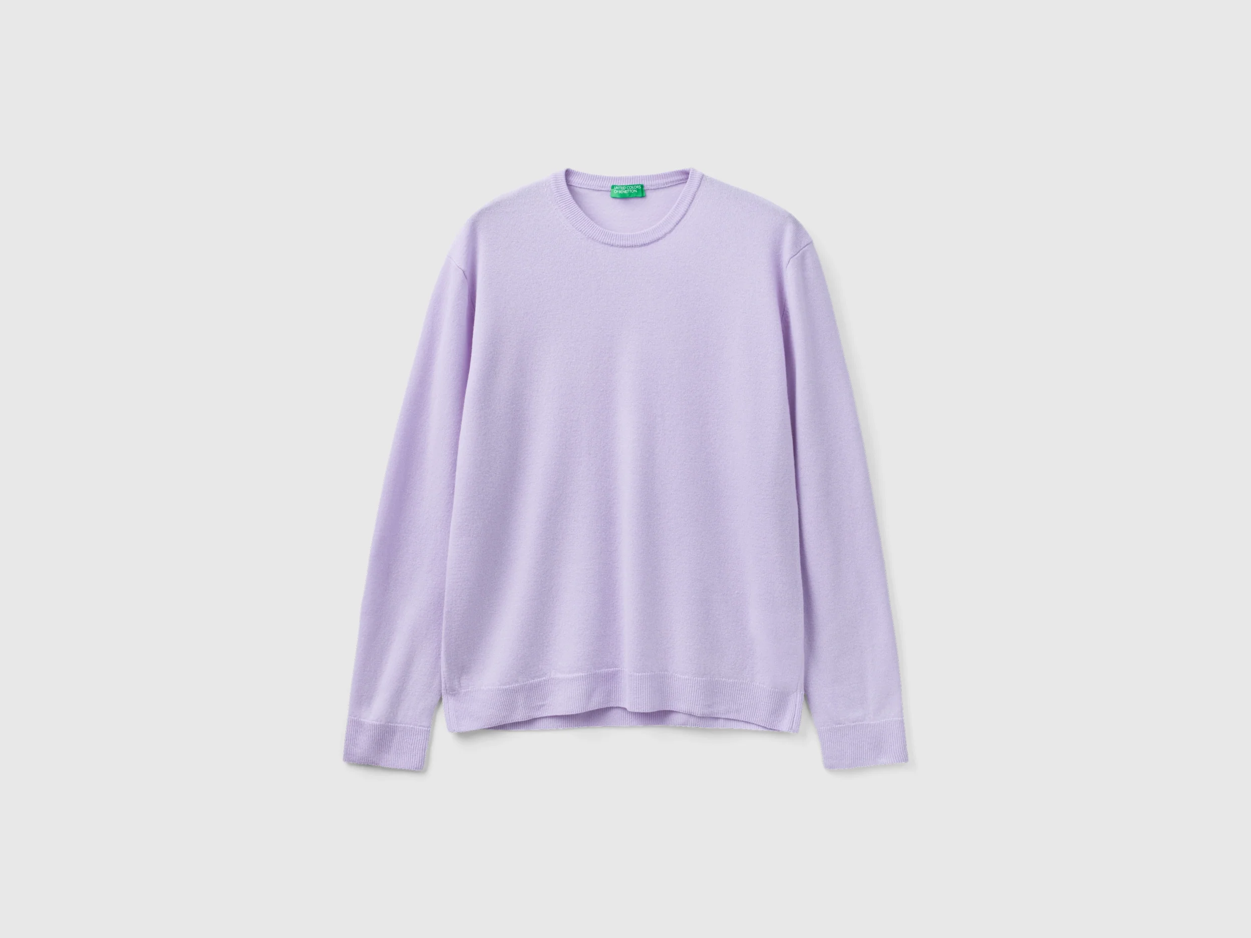 Maglia girocollo in pura lana Merino