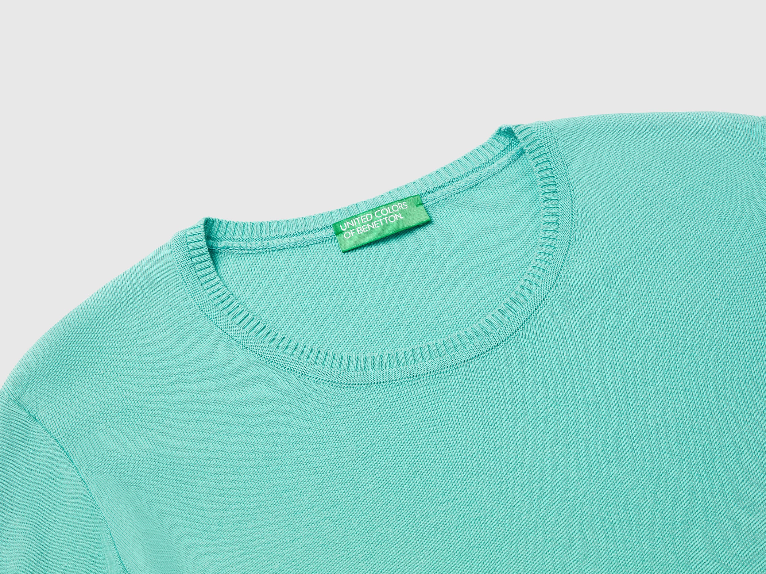 Maglia girocollo in puro cotone - Image 3
