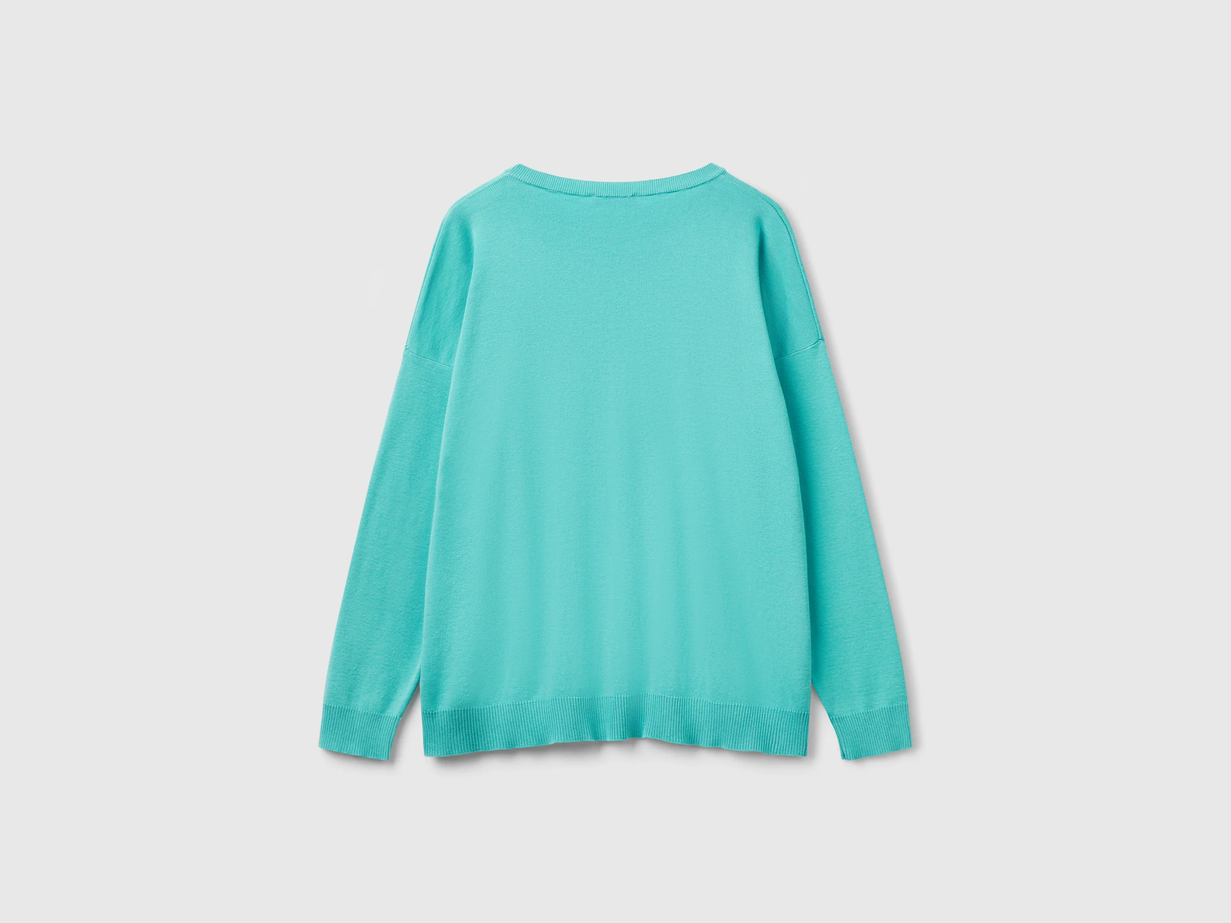Maglia in cotone over fit - Image 2